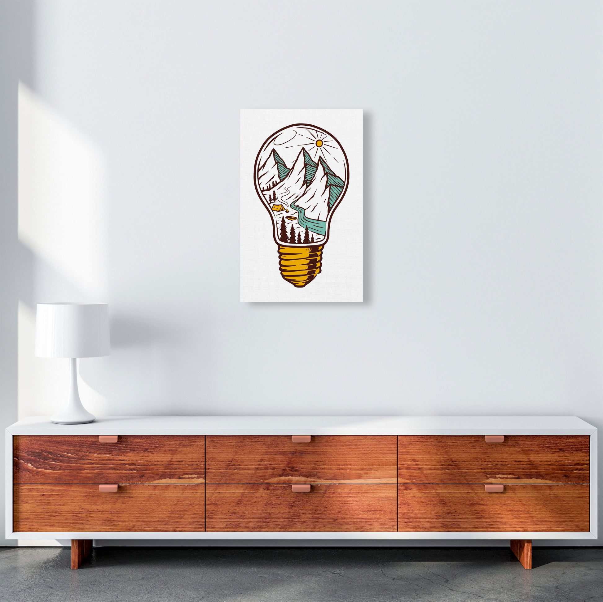 I Have An Idea Art Print by Jason Stanley A3 Canvas