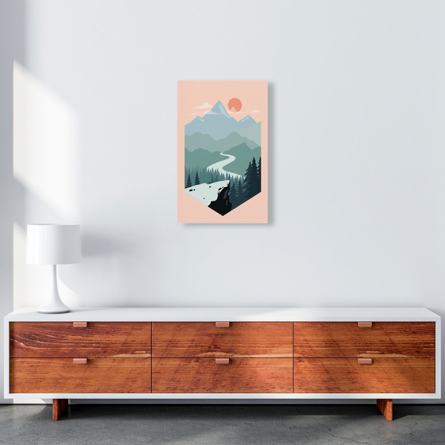 Get Out There Art Print by Jason Stanley A3 Canvas