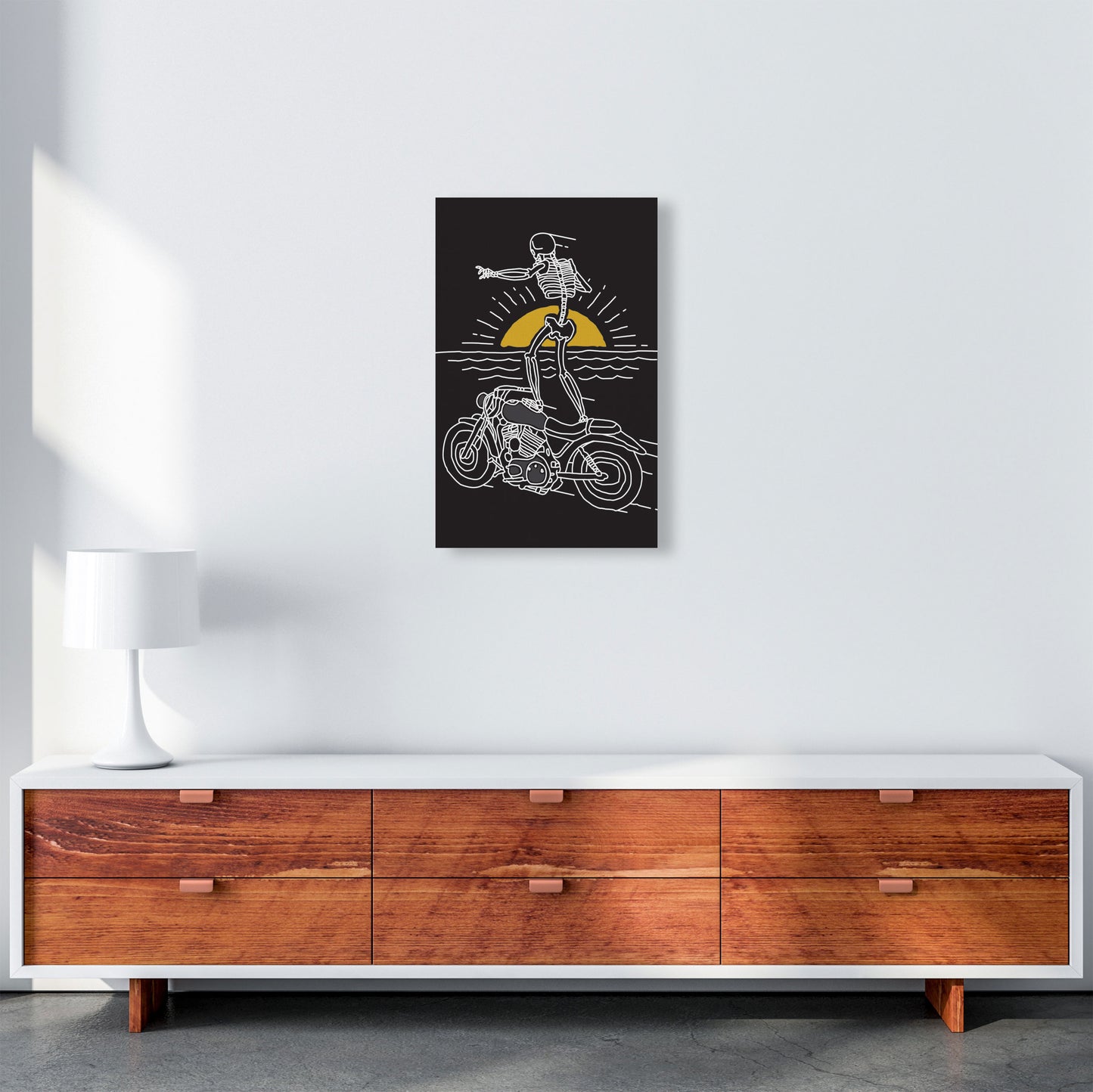 Freedom Rider Art Print by Jason Stanley A3 Canvas