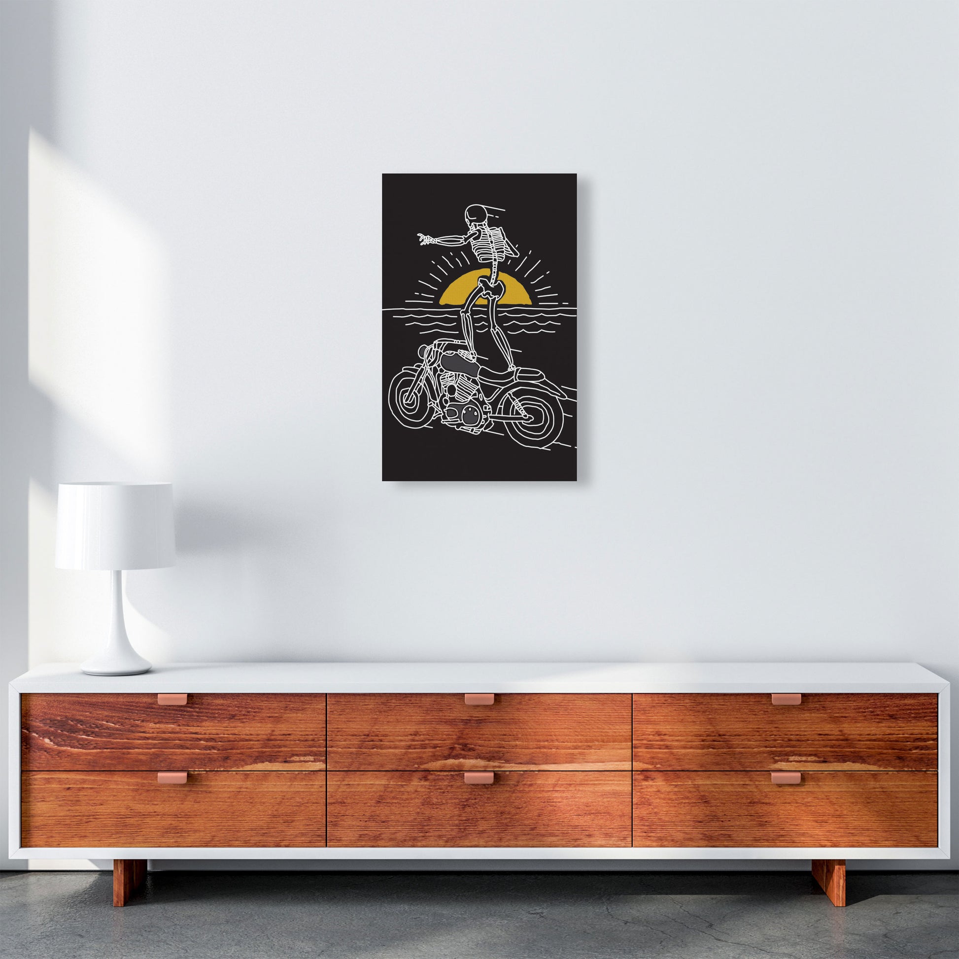 Freedom Rider Art Print by Jason Stanley A3 Canvas