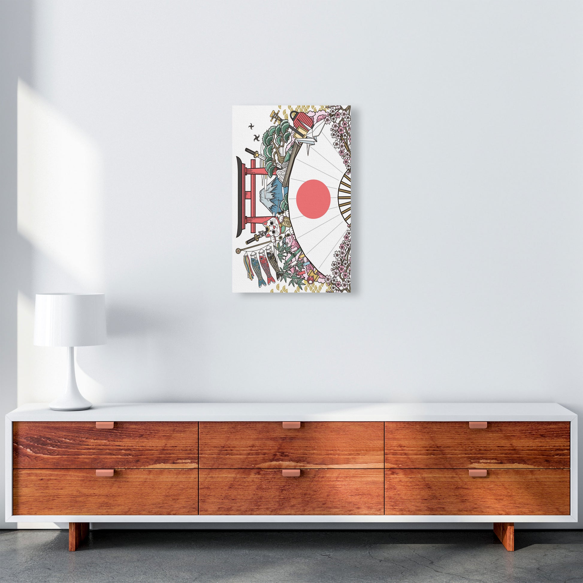 All Japan Has To Offer Art Print by Jason Stanley A3 Canvas