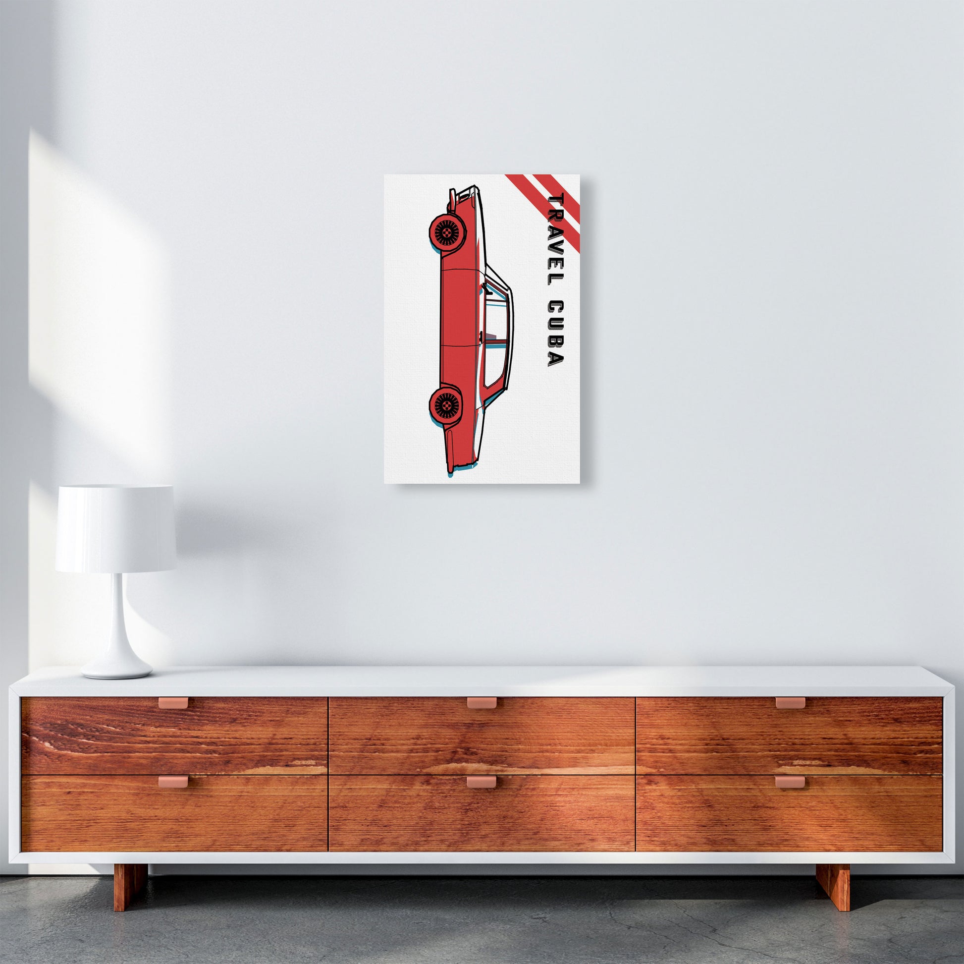 Travel Cuba Art Print by Jason Stanley A3 Canvas
