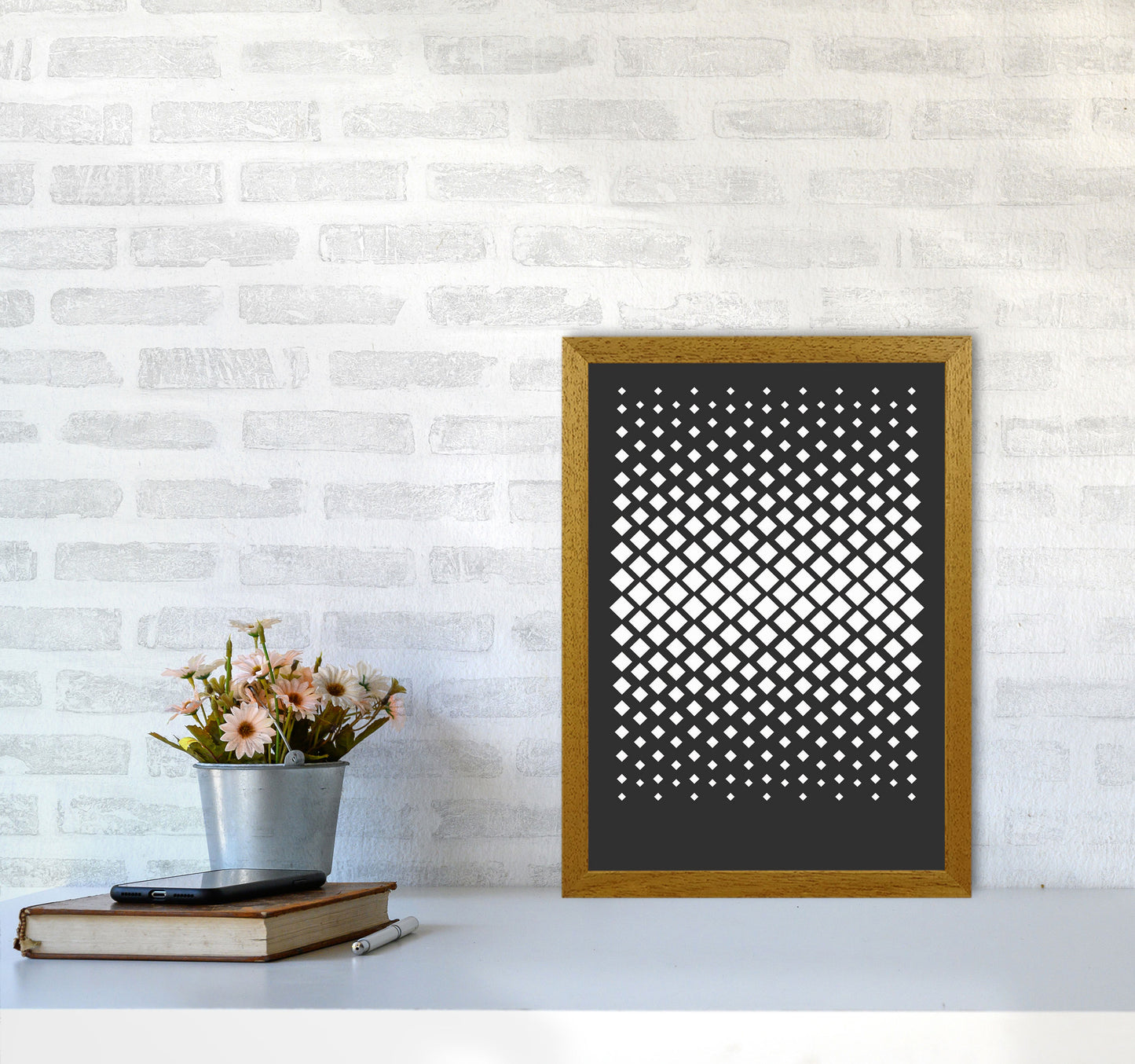 Minimal Geometric Series - 35 Art Print by Jason Stanley A3 Print Only