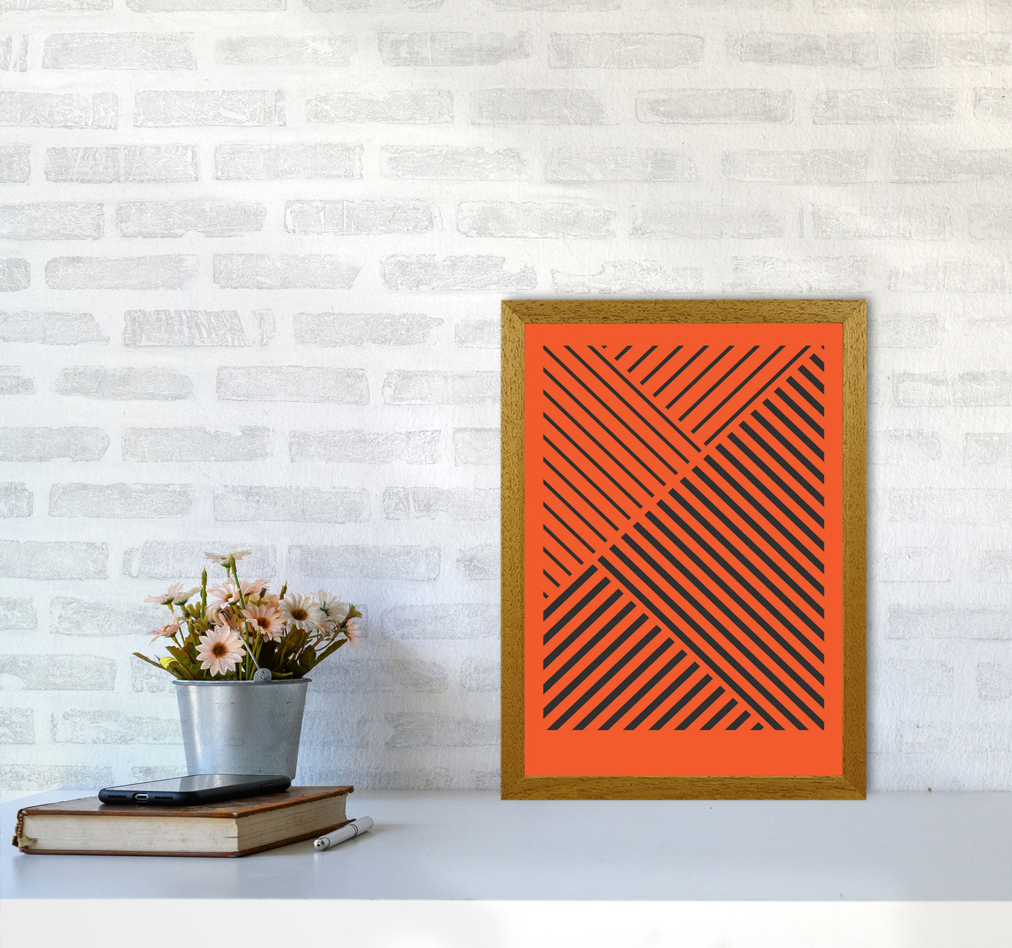 Minimal Geometric Series - 23 Art Print by Jason Stanley A3 Print Only