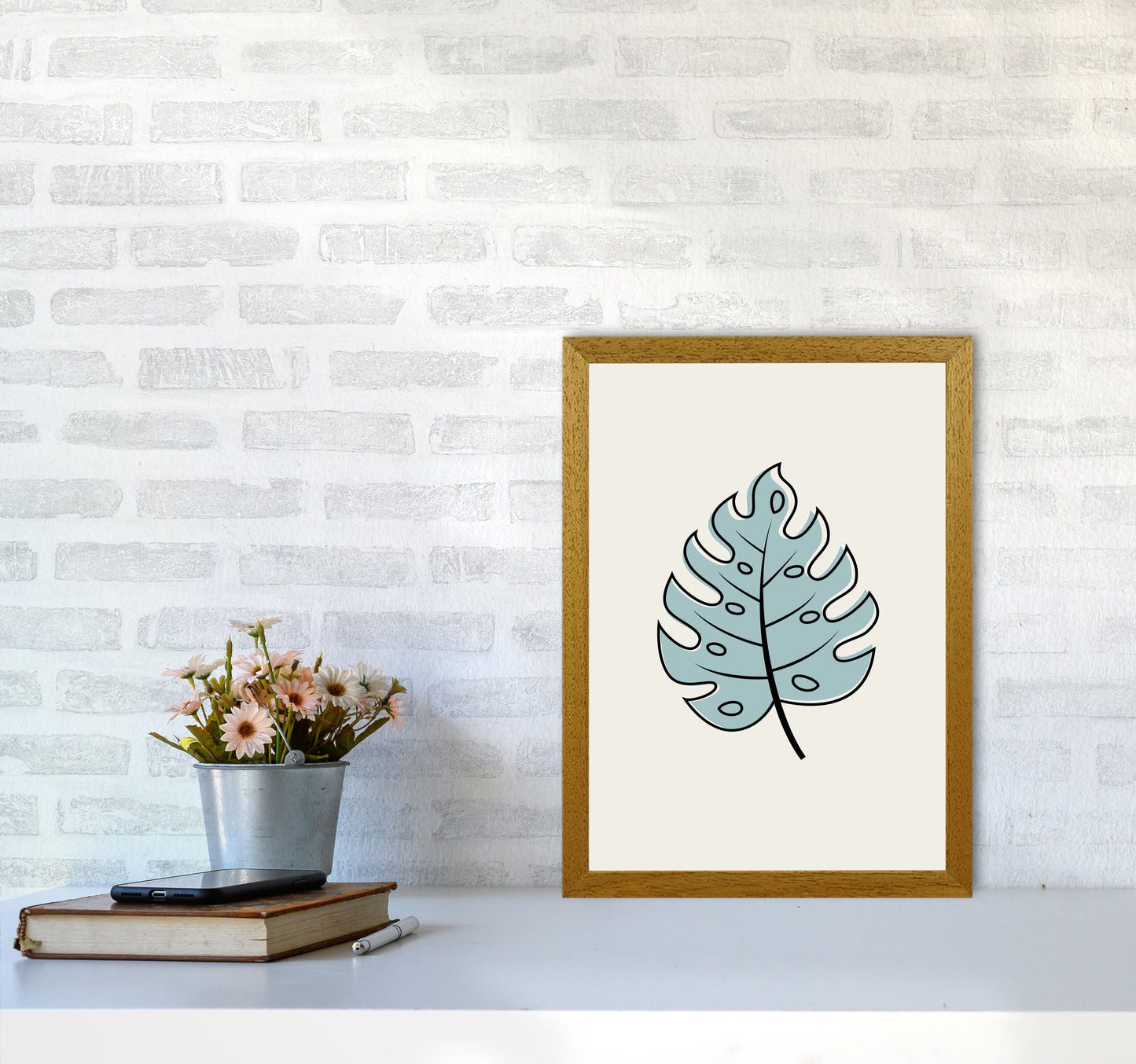 Abstract Tropical Leaves III Art Print by Jason Stanley A3 Print Only
