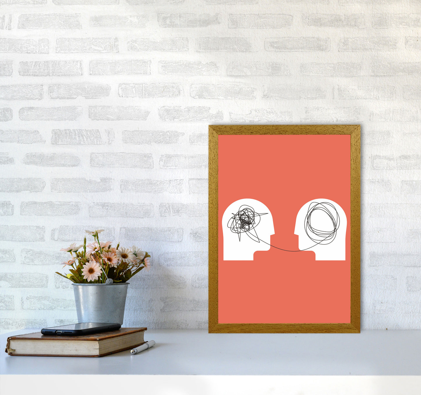 Disorganized To Organized Art Print by Jason Stanley A3 Print Only