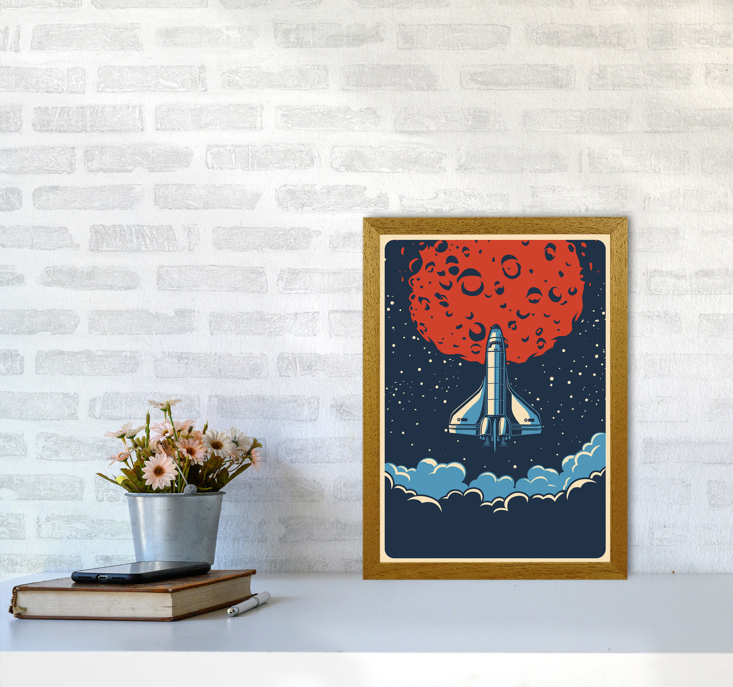 Outer Space Series - #15 Art Print by Jason Stanley A3 Print Only