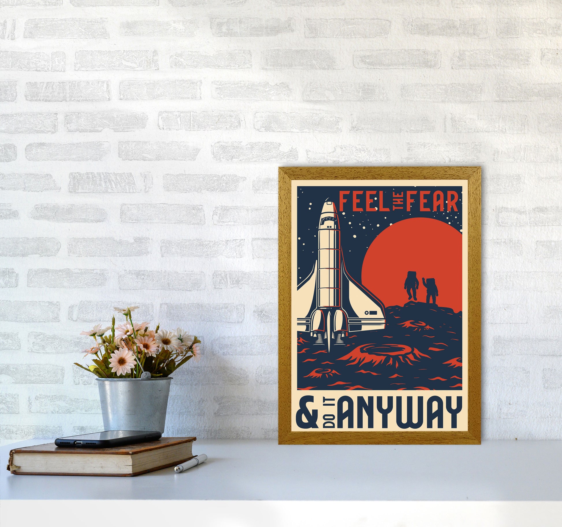 Outer Space Series - #17 Art Print by Jason Stanley A3 Print Only