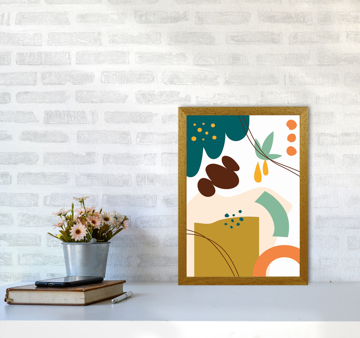 Abstract Expression II Art Print by Jason Stanley A3 Print Only