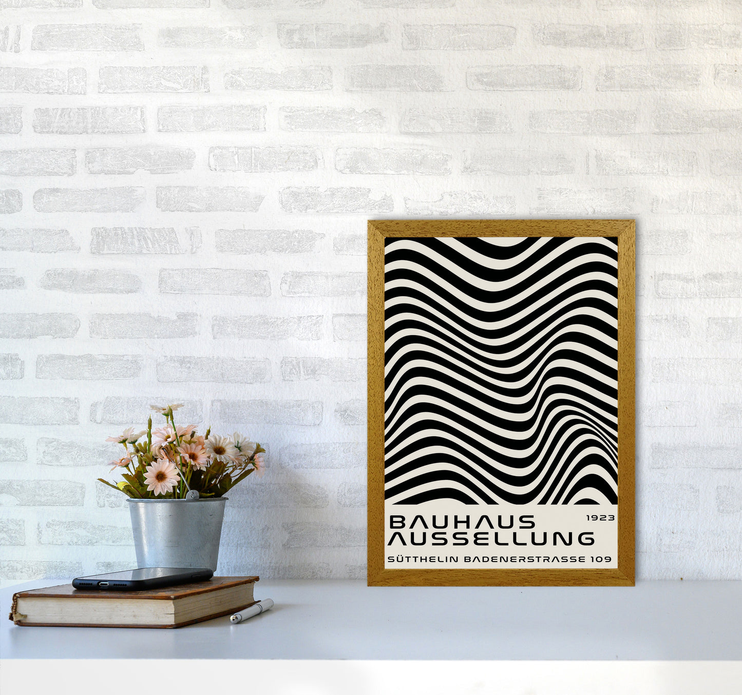 Bauhaus Black And White Art Print by Jason Stanley A3 Print Only