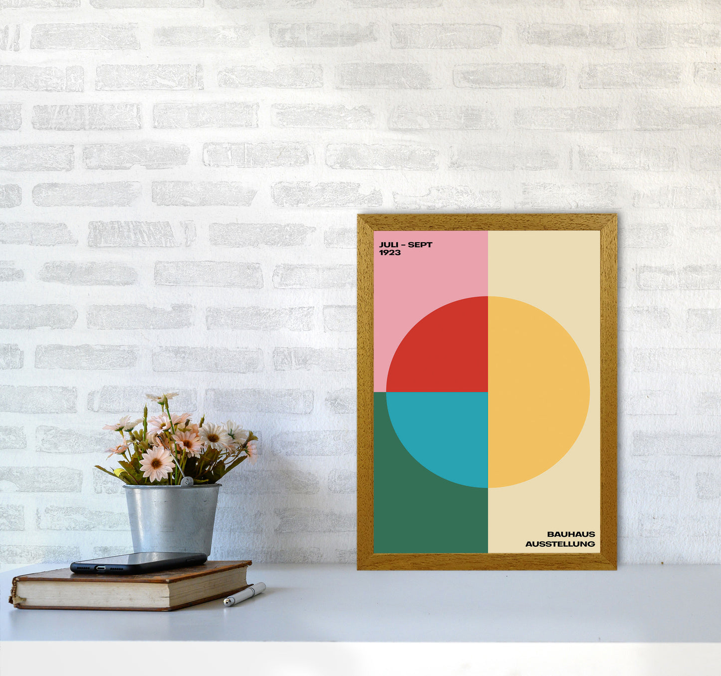 Bauhaus Juli-Sept 1923 Art Print by Jason Stanley A3 Print Only