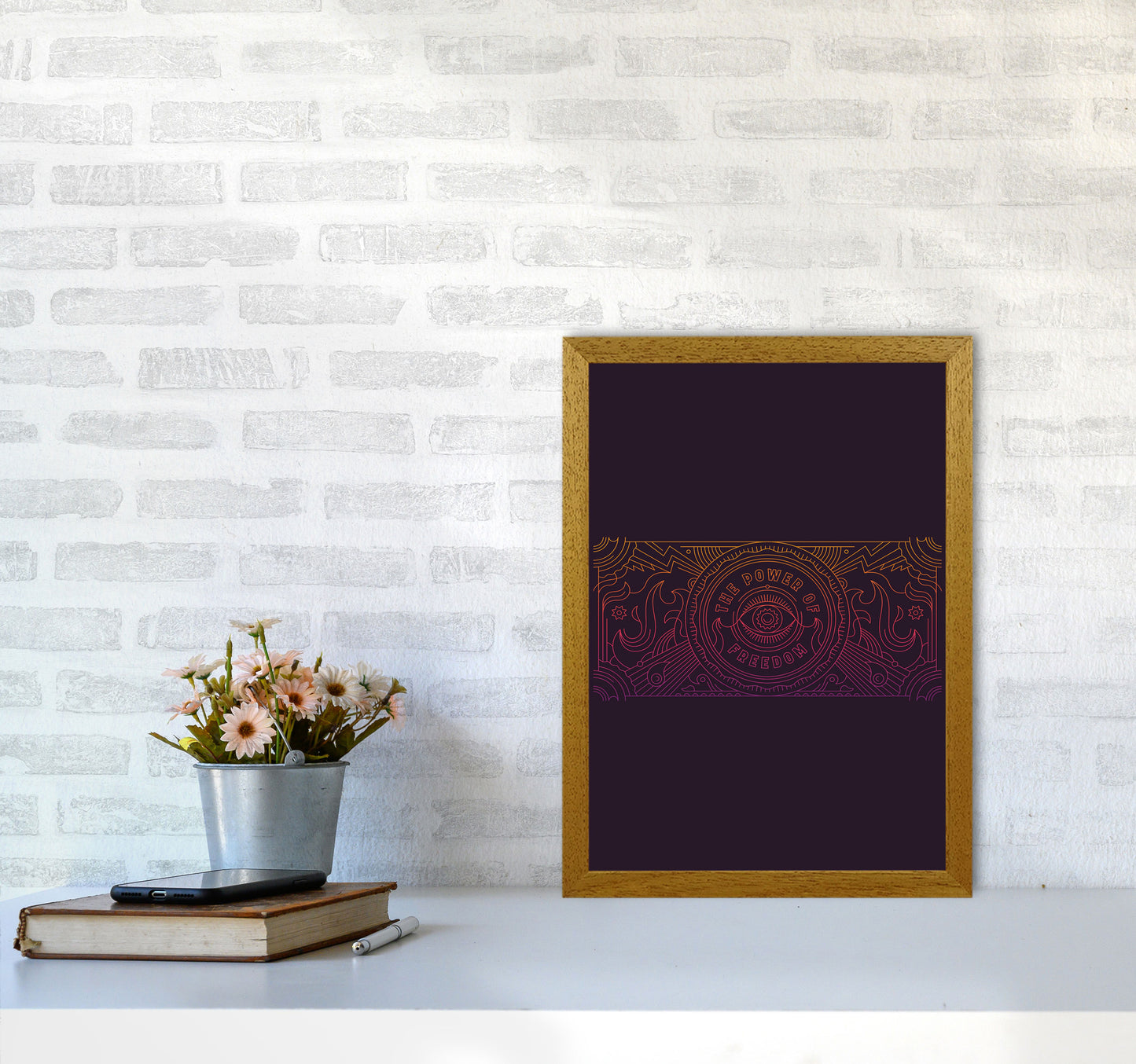 The Power Of Freedom Art Print by Jason Stanley A3 Print Only