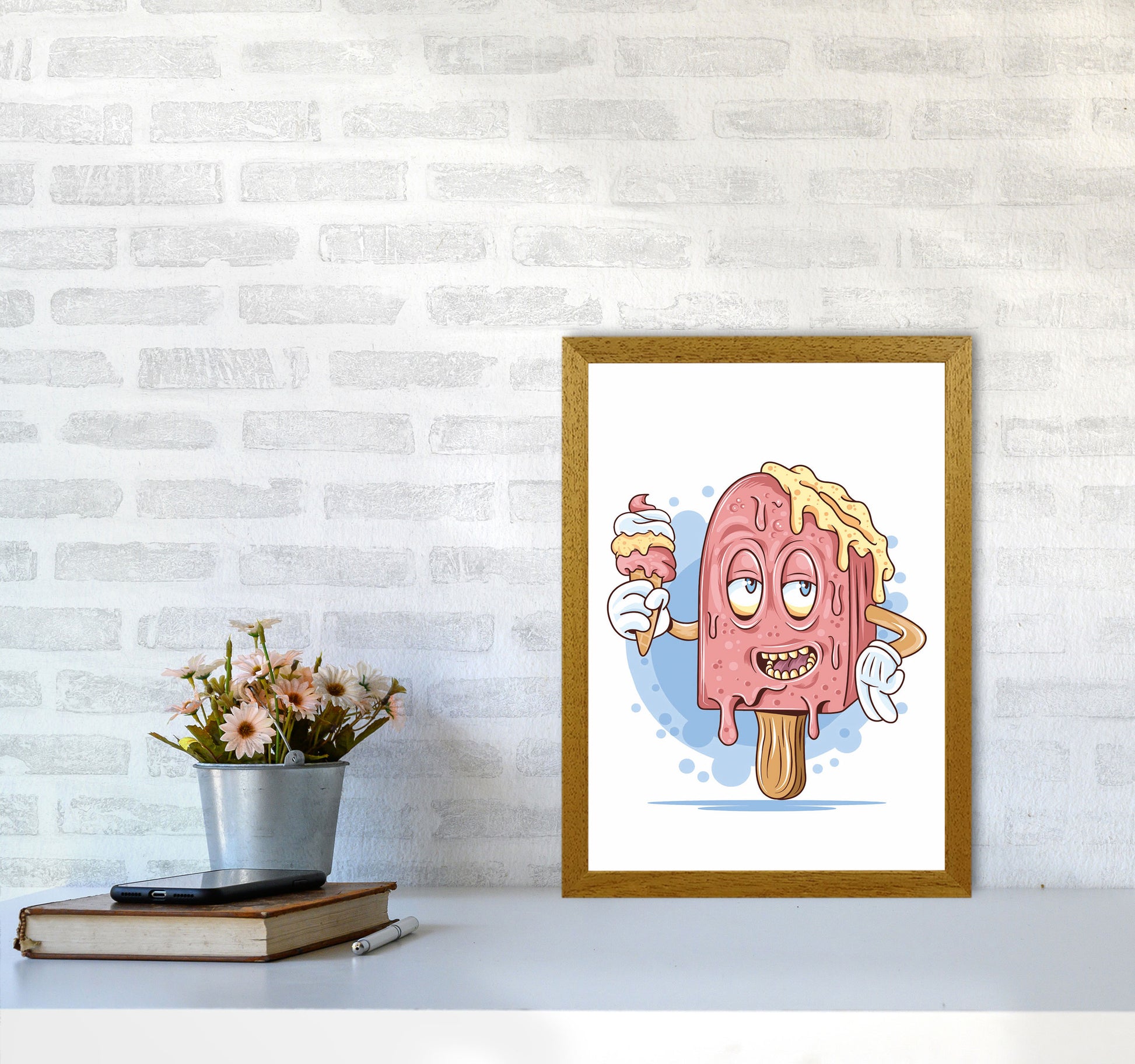 Don'T Let Me Melt Art Print by Jason Stanley A3 Print Only