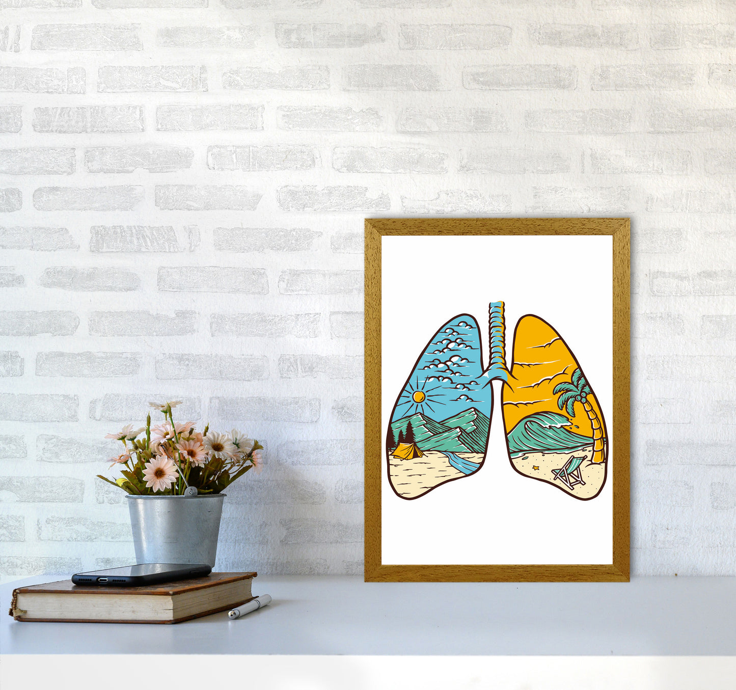 Breathe It All In Art Print by Jason Stanley A3 Print Only