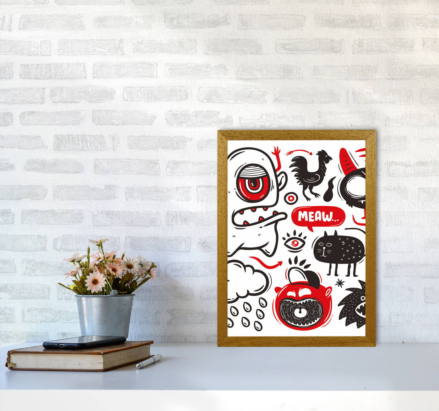This Is A Doodle Art Print by Jason Stanley A3 Print Only