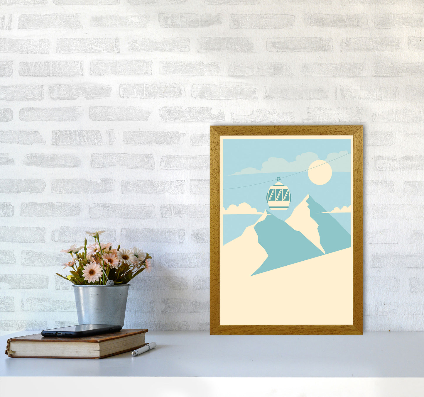 Gondola Ride Art Print by Jason Stanley A3 Print Only