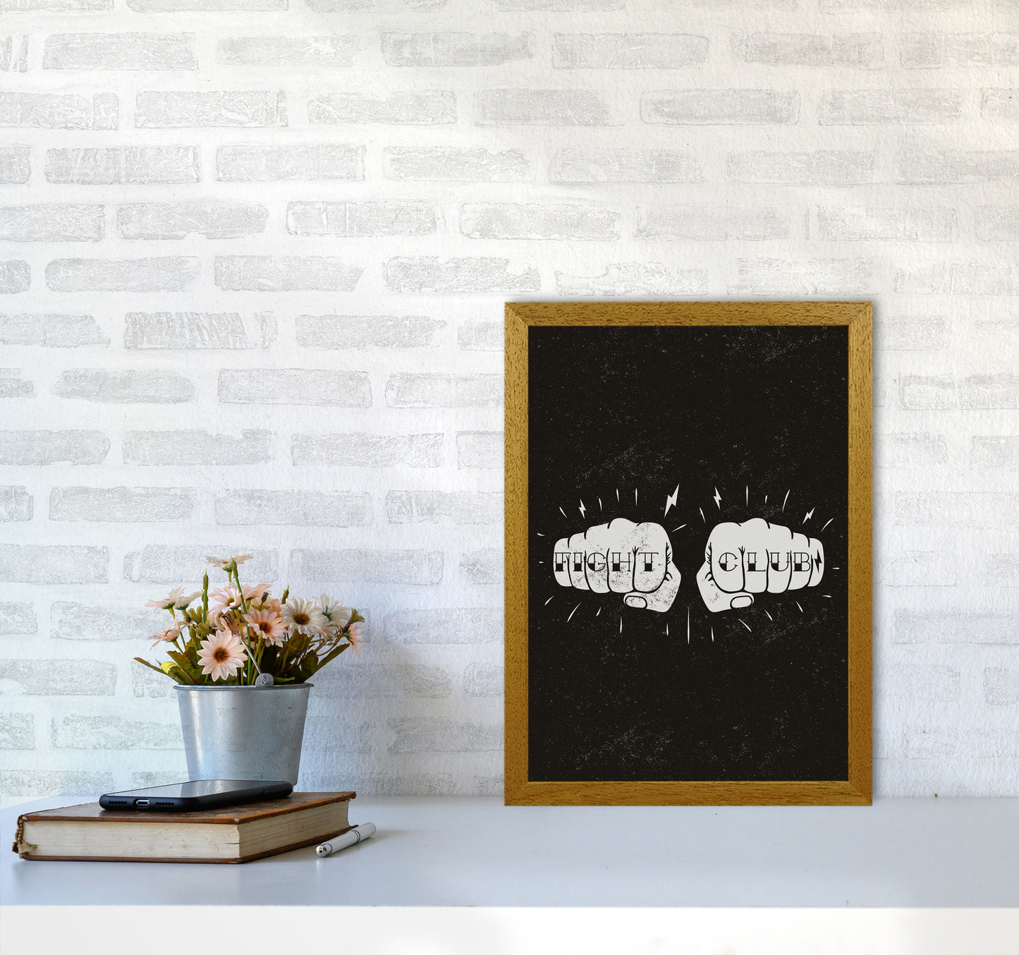 Fight Club Art Print by Jason Stanley A3 Print Only