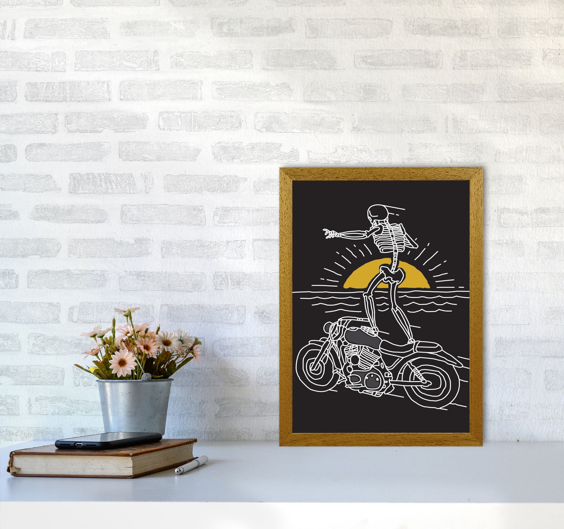Freedom Rider Art Print by Jason Stanley A3 Print Only