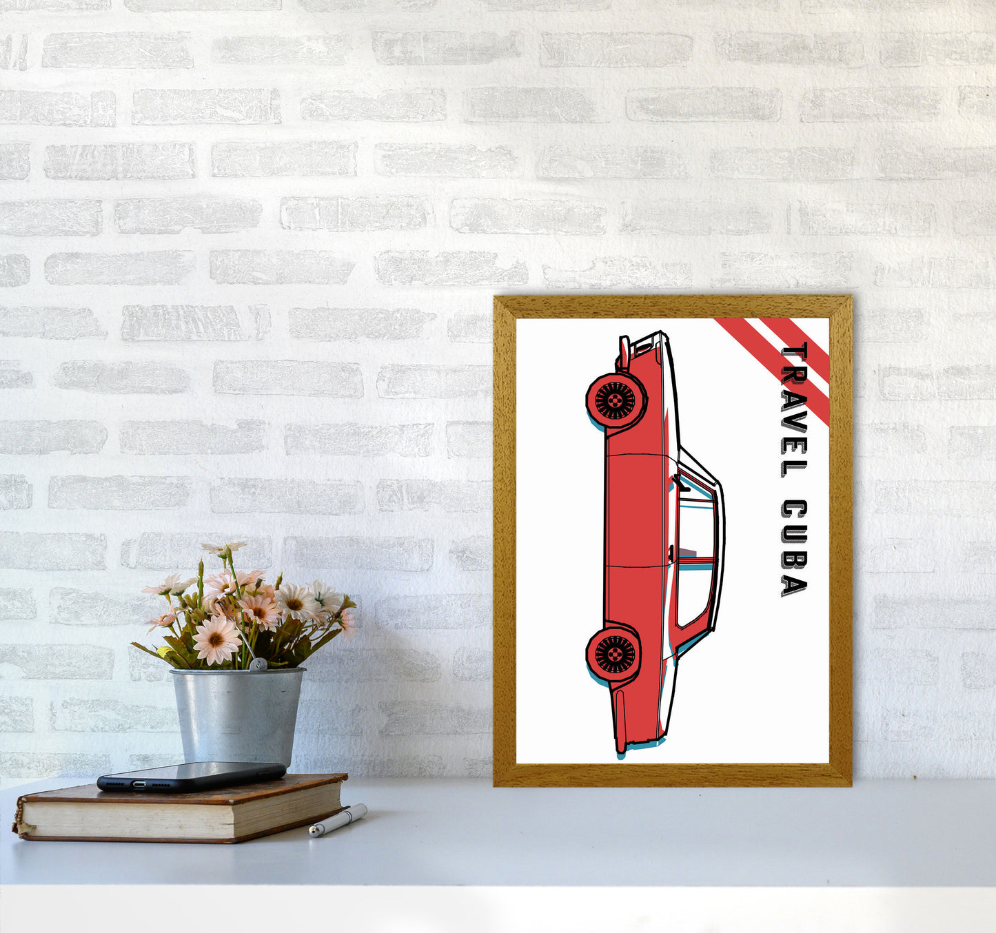 Travel Cuba Art Print by Jason Stanley A3 Print Only