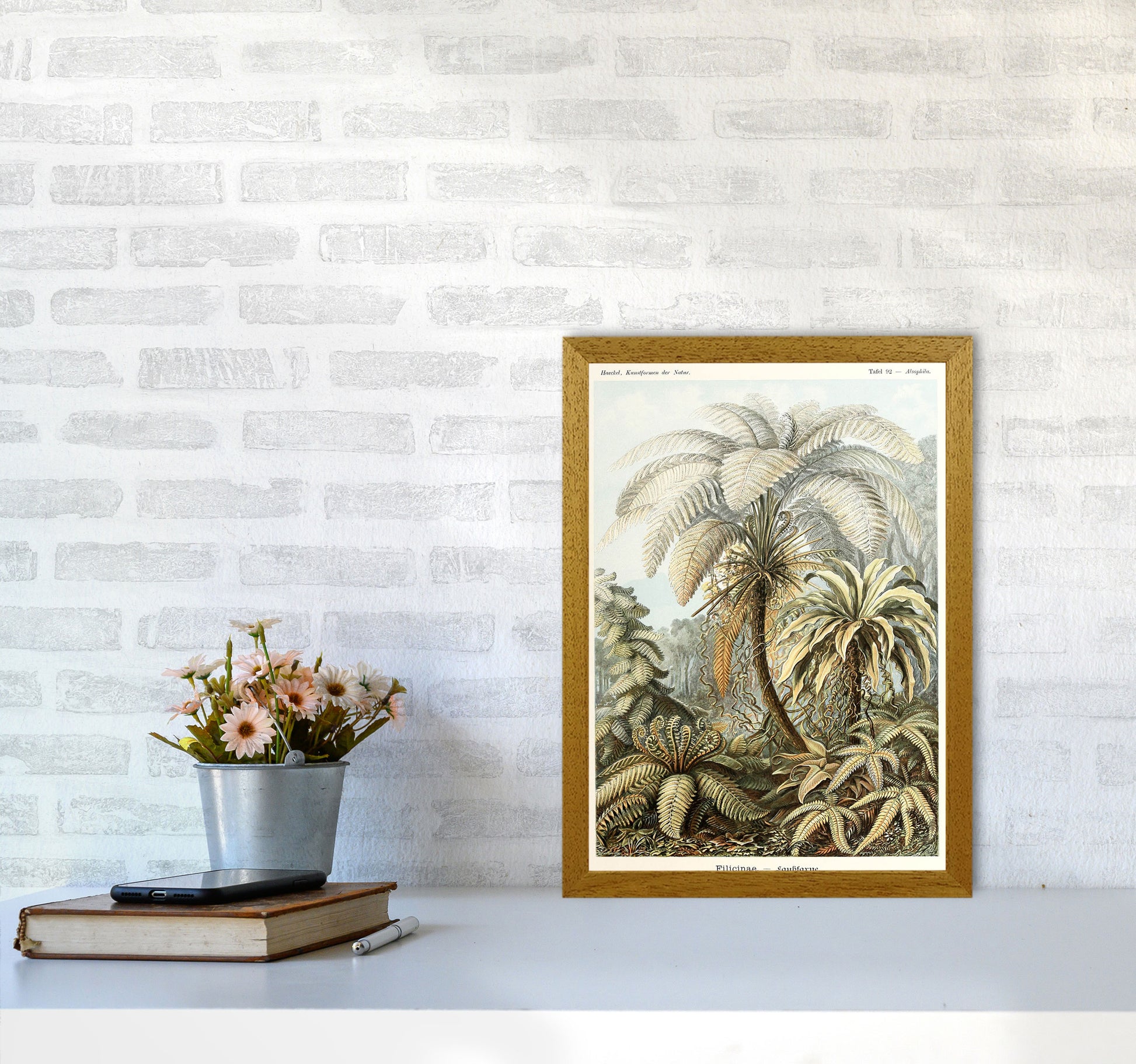 Vintage Jungle Illustration Art Print by Jason Stanley A3 Print Only