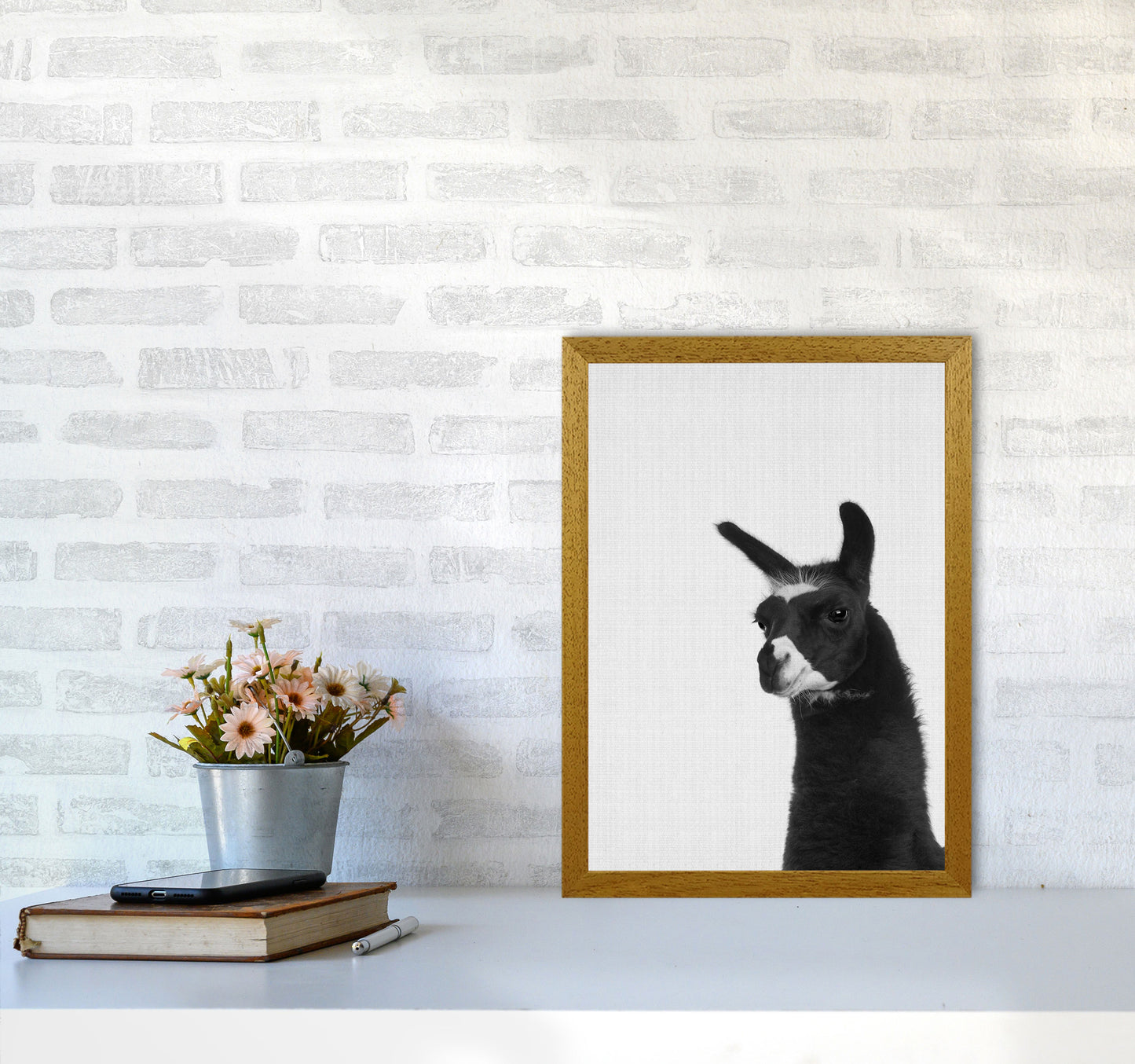 Llama #2 Art Print by Jason Stanley A3 Print Only
