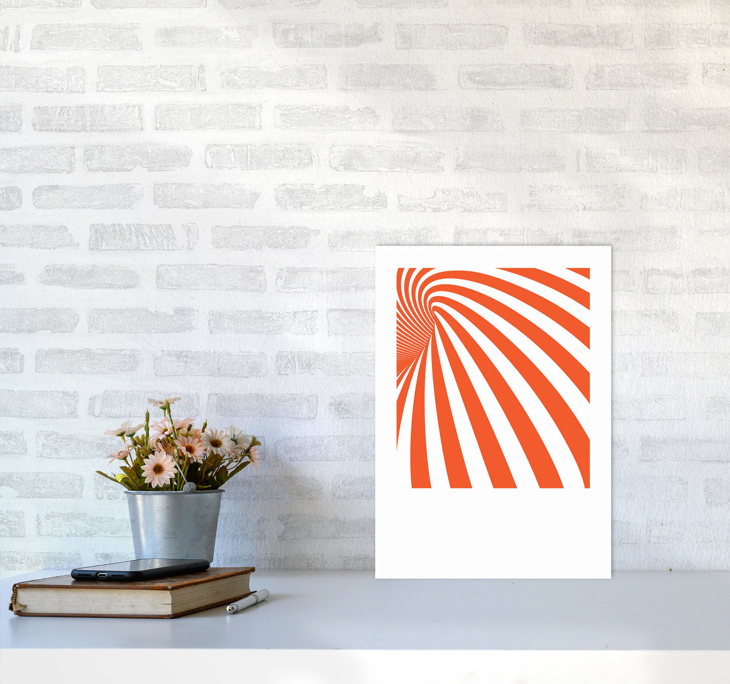 Minimal Geometric Series - 18 Art Print by Jason Stanley A3 Black Frame