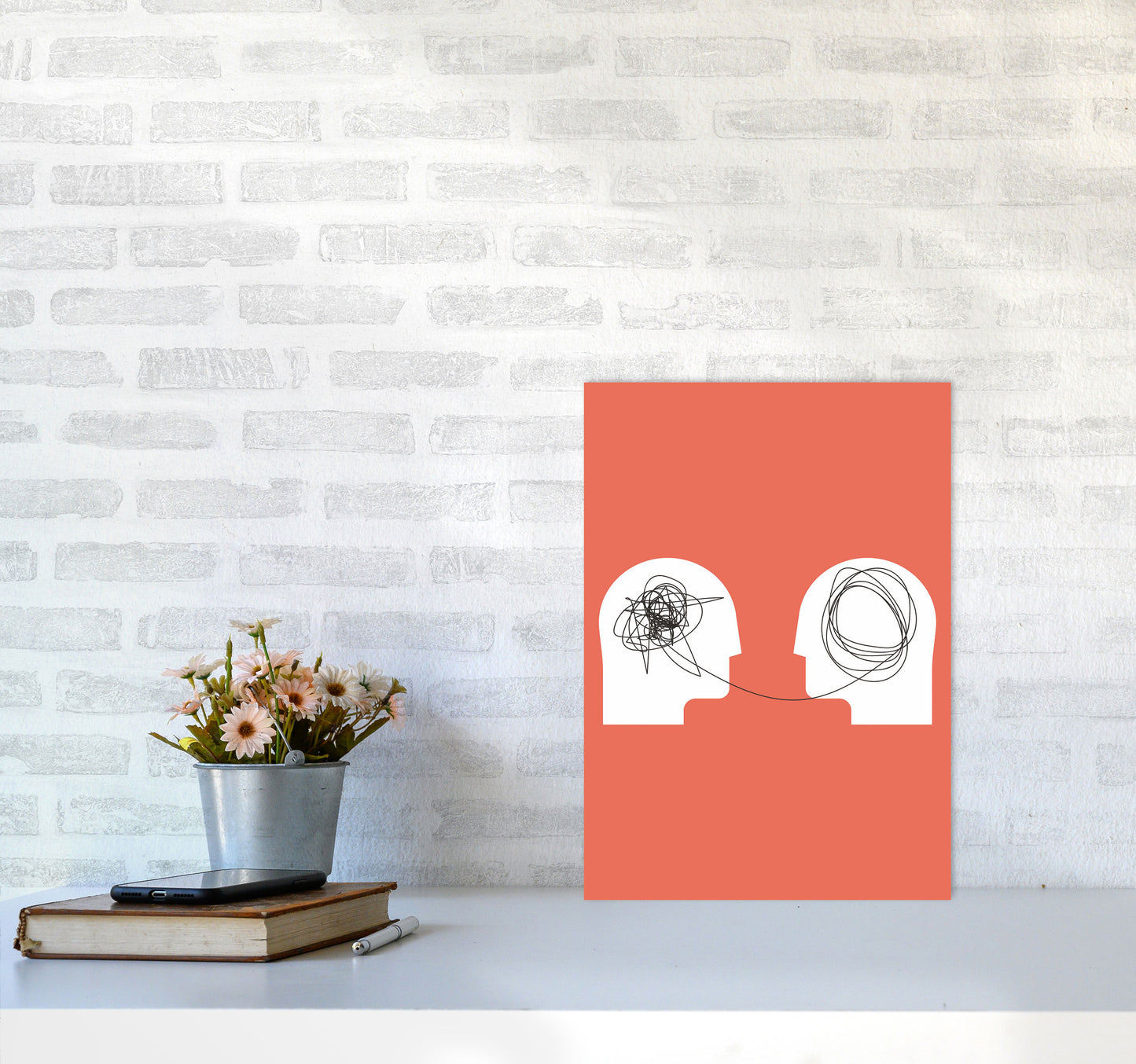 Disorganized To Organized Art Print by Jason Stanley A3 Black Frame