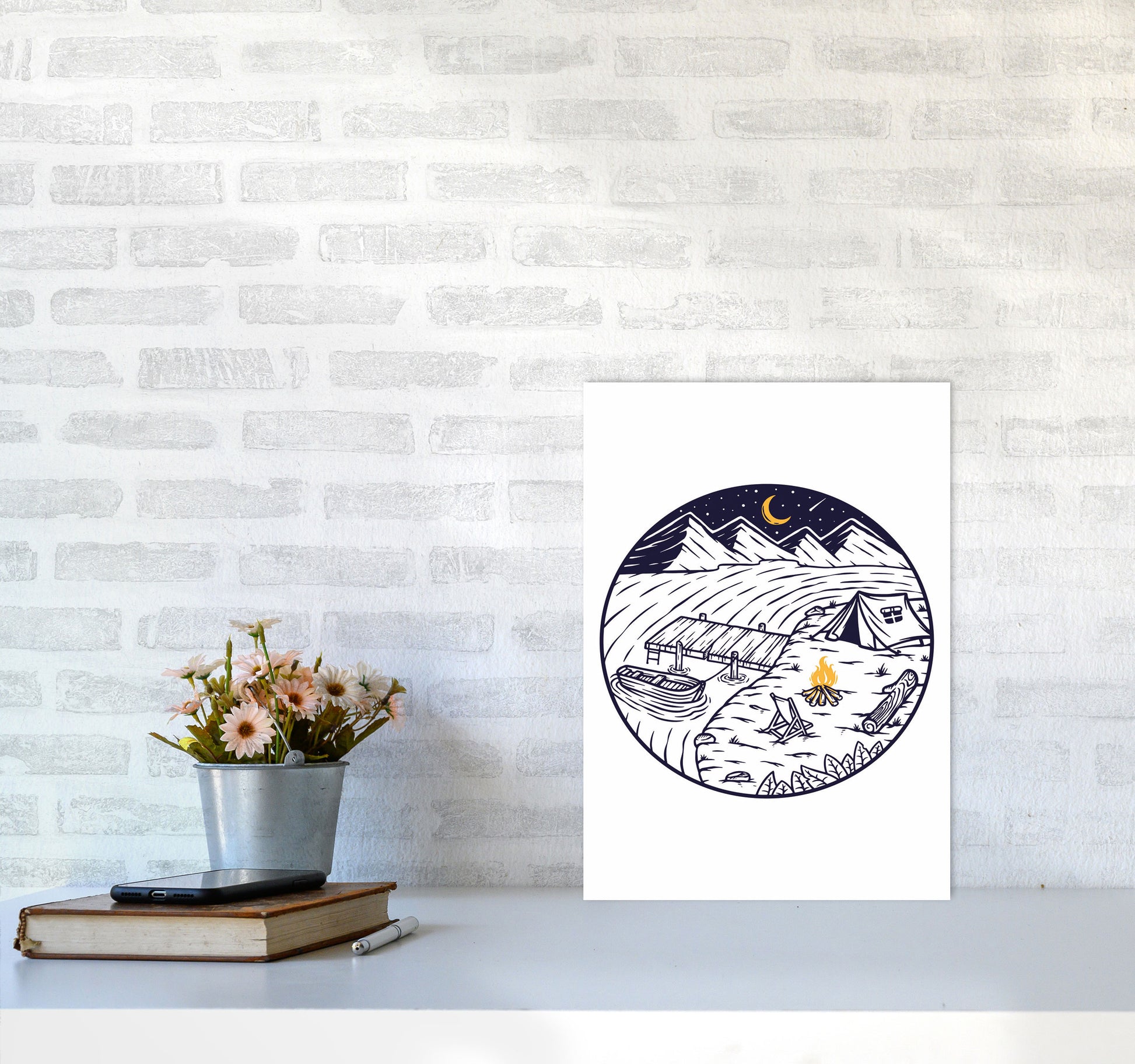 Slice Of Paradise Art Print by Jason Stanley A3 Black Frame