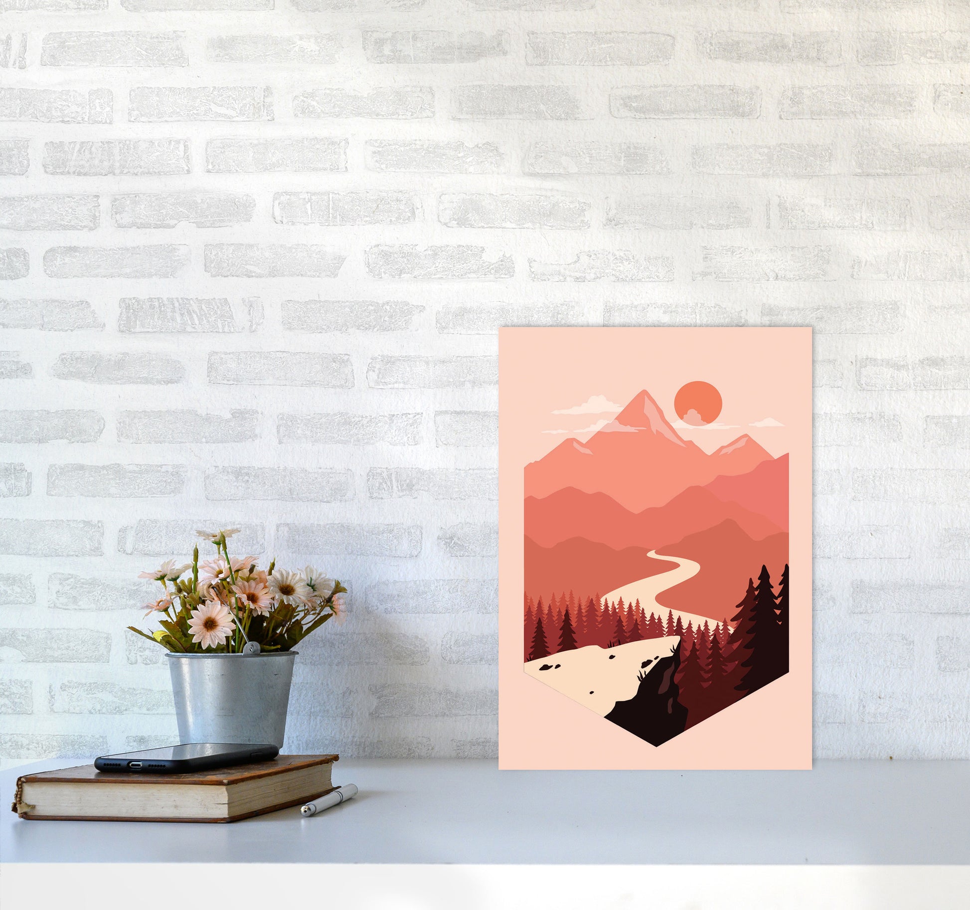 Get Out There 2 Art Print by Jason Stanley A3 Black Frame