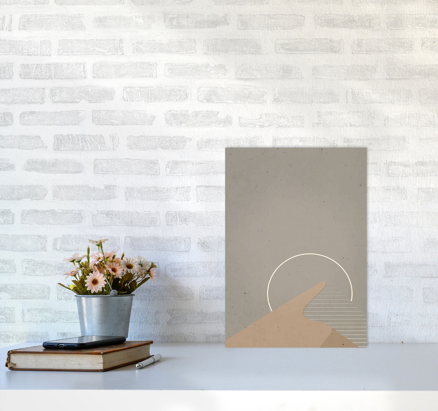Minimal Vibes 3 Art Print by Jason Stanley A3 Black Frame