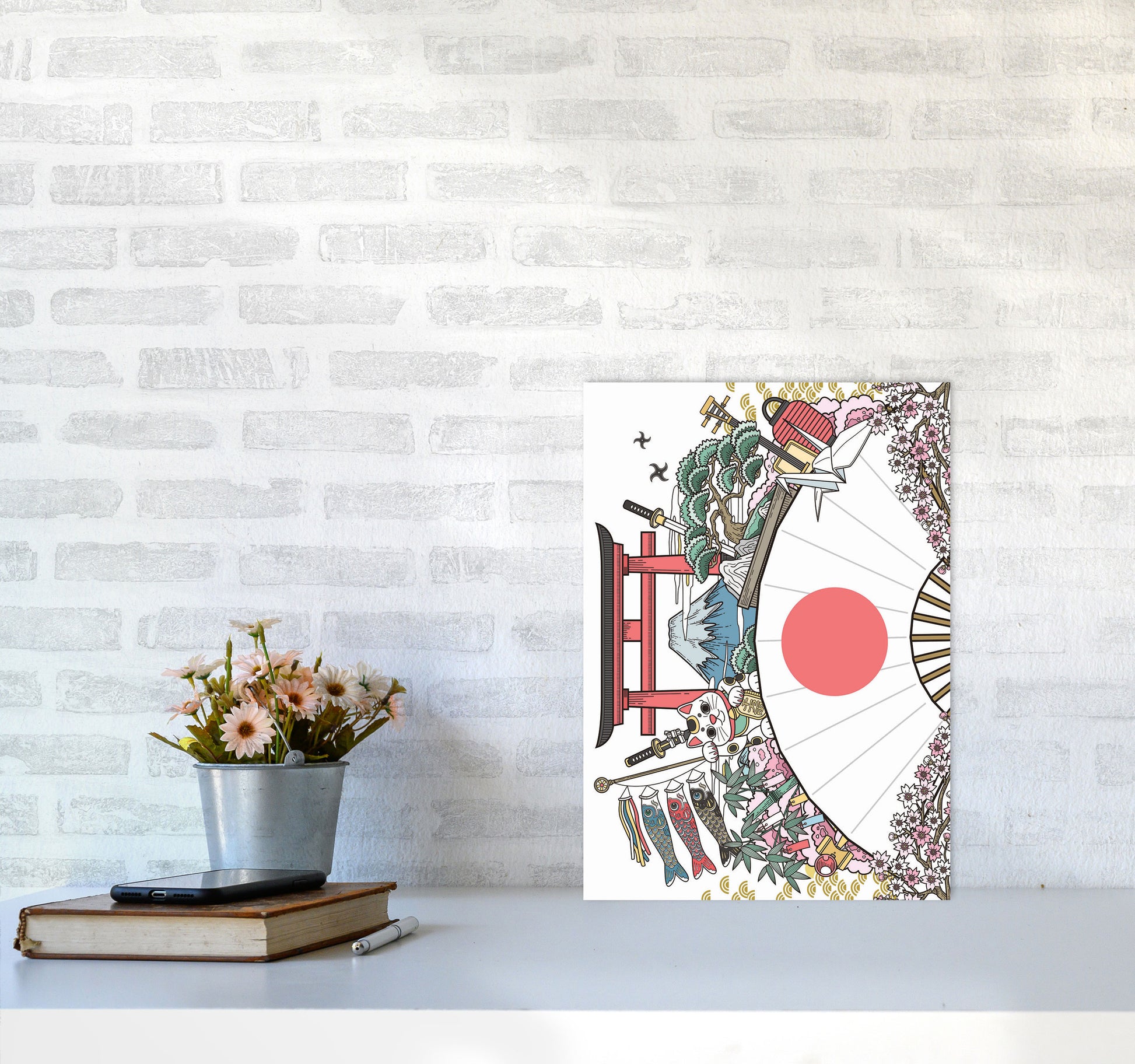 All Japan Has To Offer Art Print by Jason Stanley A3 Black Frame