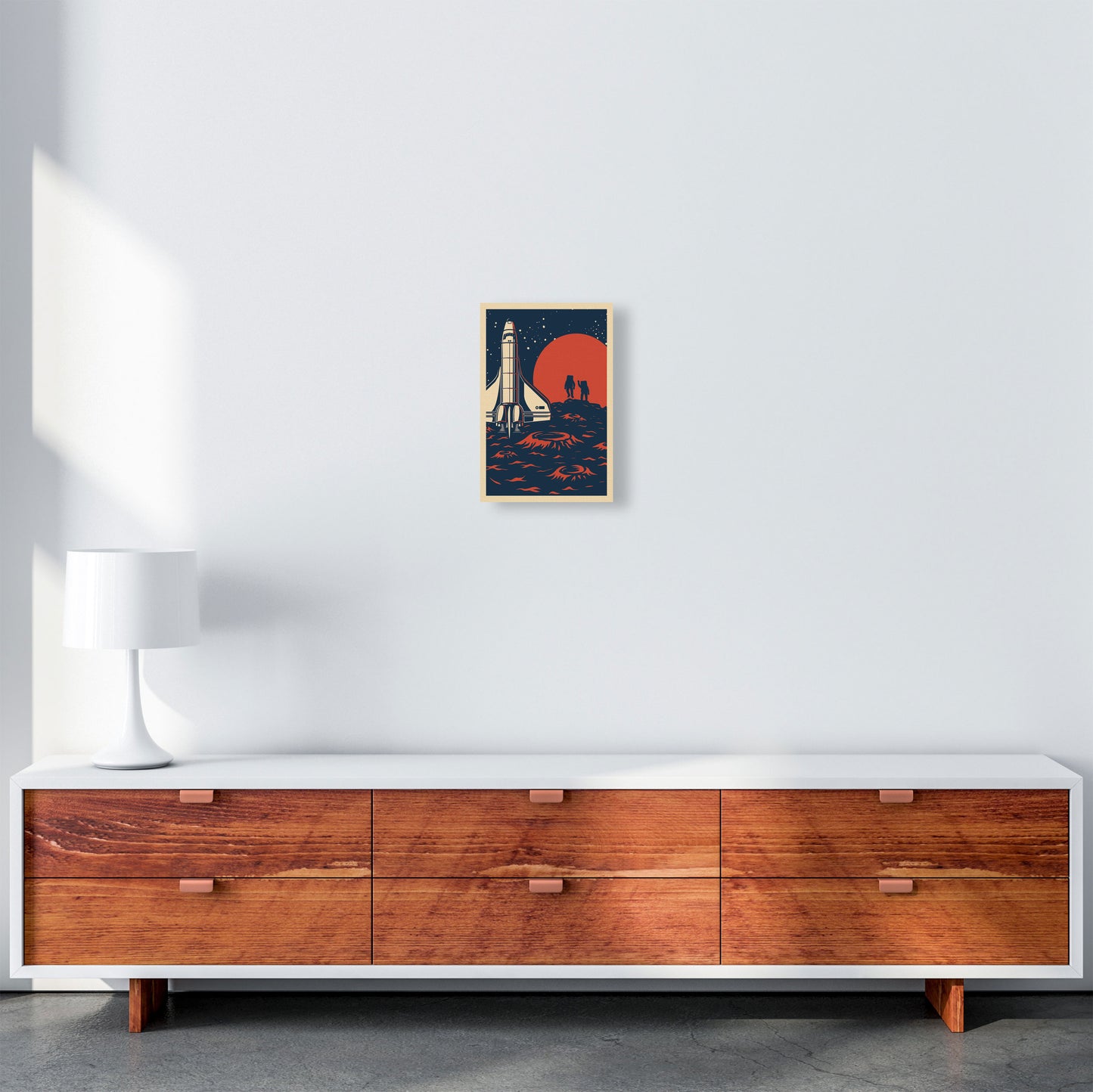 Outer Space Series - #10 Art Print by Jason Stanley A4 Canvas