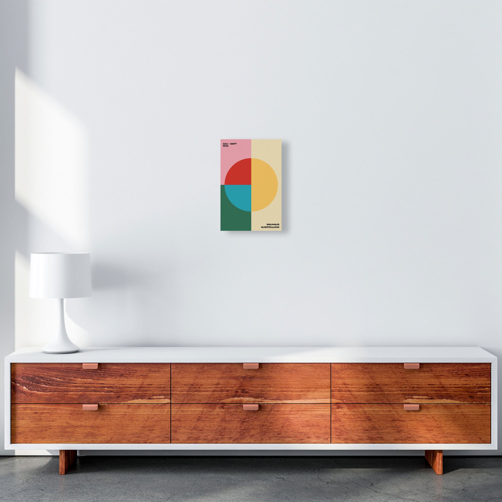 Bauhaus Juli-Sept 1923 Art Print by Jason Stanley A4 Canvas