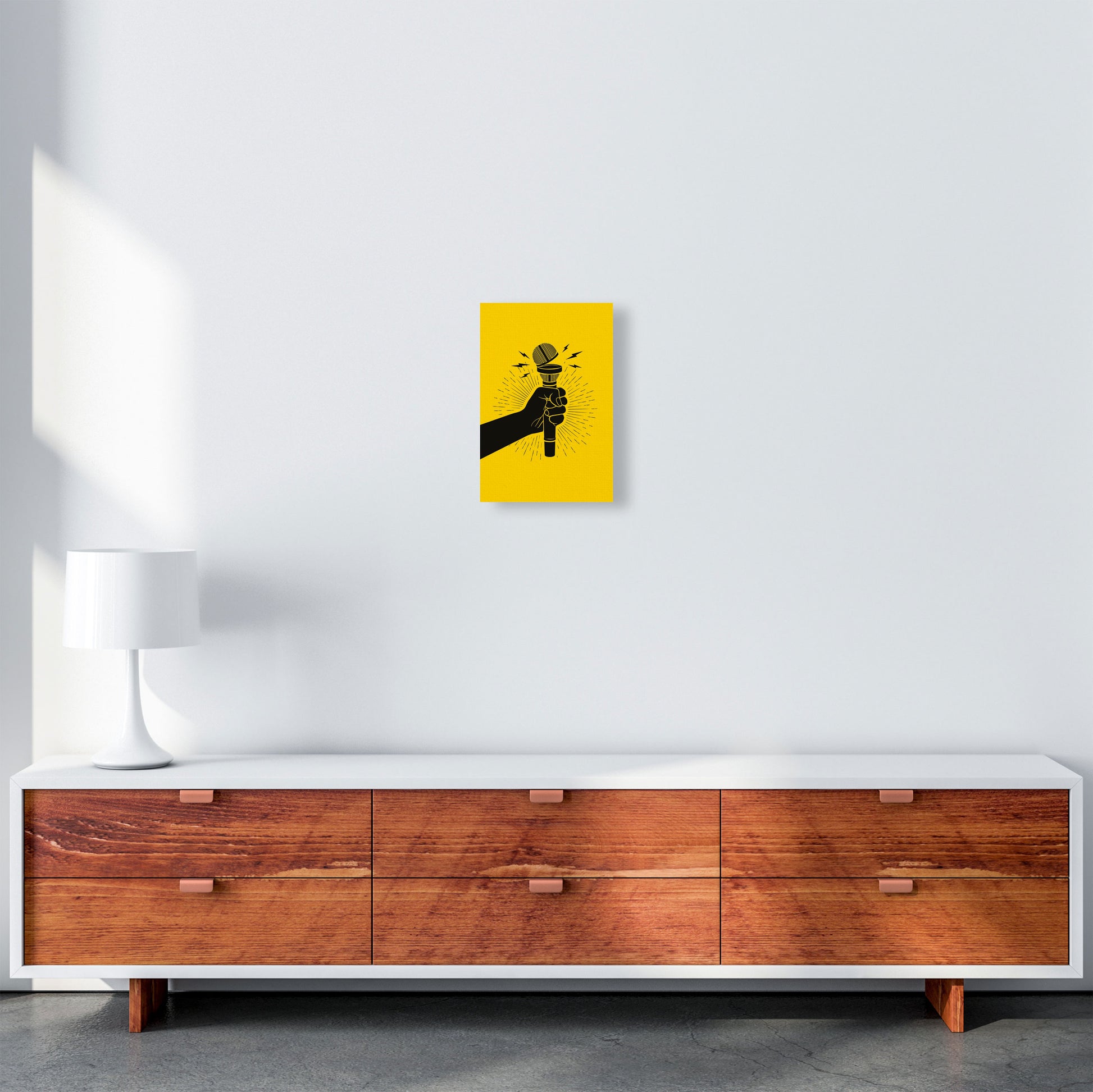 Speak Up! Art Print by Jason Stanley A4 Canvas