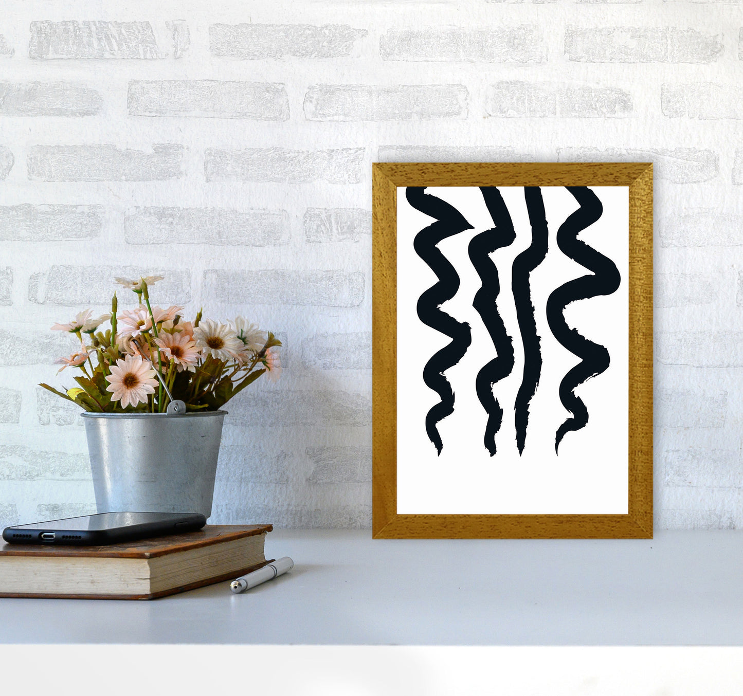Minimal Geometric Series - 45 Art Print by Jason Stanley A4 Print Only