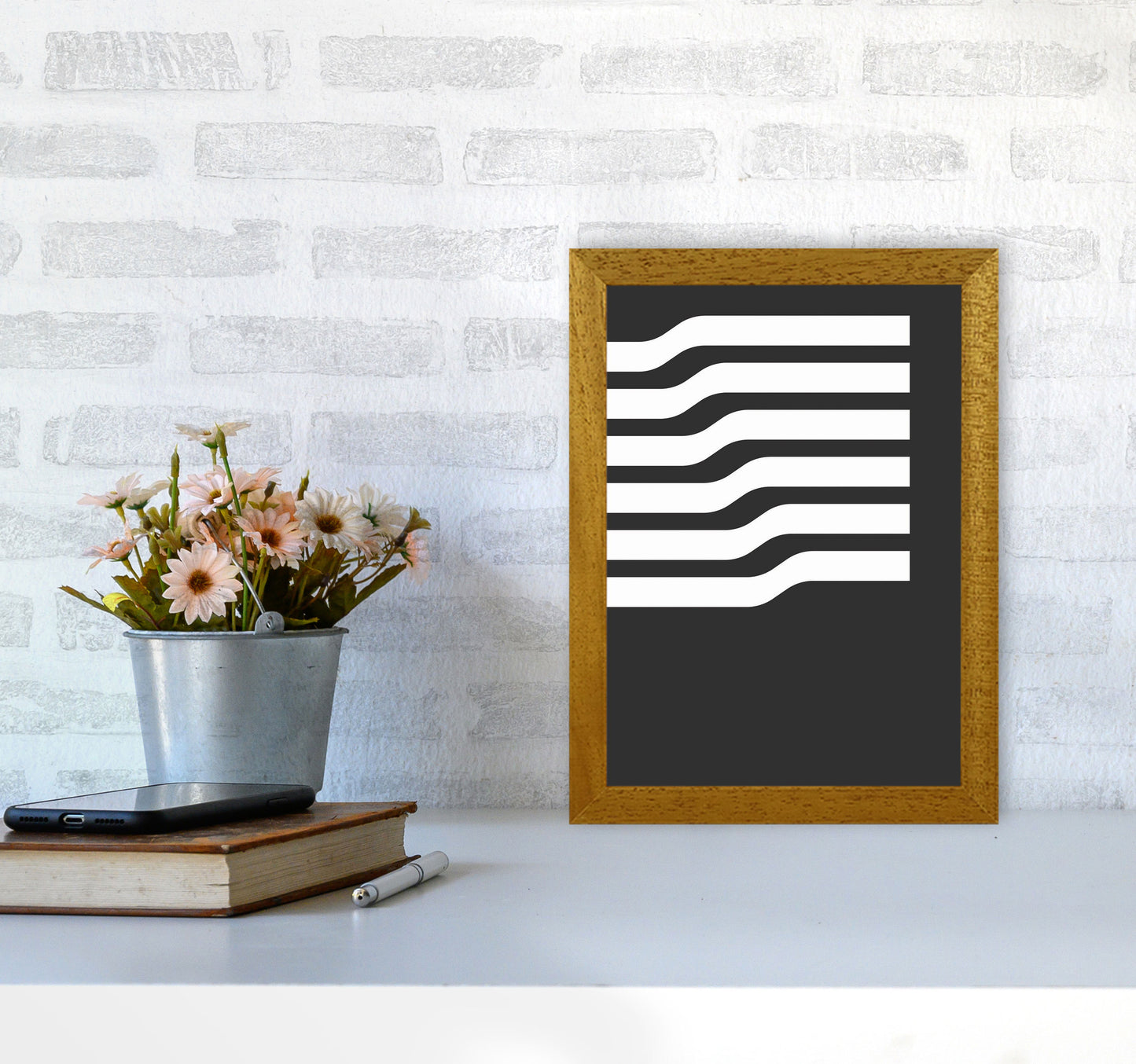 Minimal Geometric Series - 17 Art Print by Jason Stanley A4 Print Only