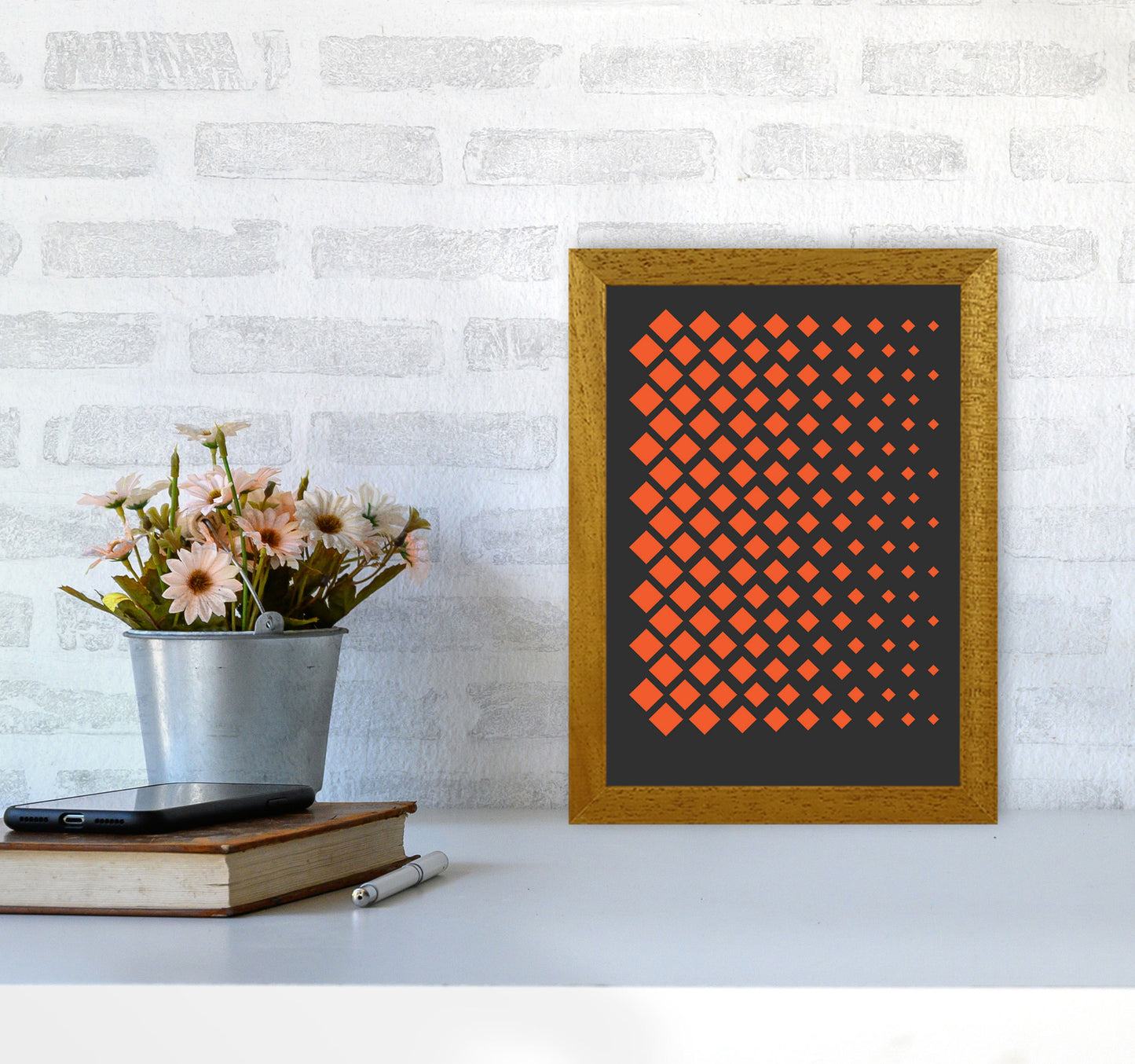 Minimal Geometric Series - 33 Art Print by Jason Stanley A4 Print Only