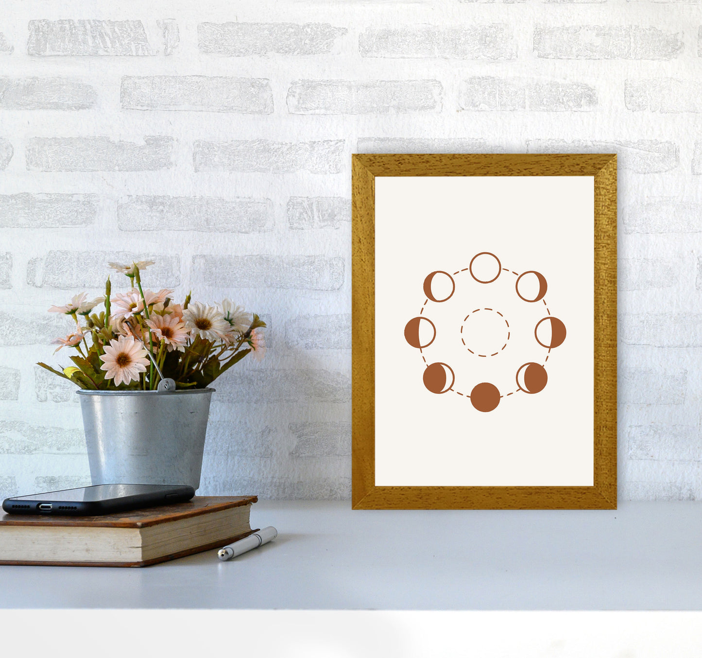 Everything Goes In Cycles Art Print by Jason Stanley A4 Print Only