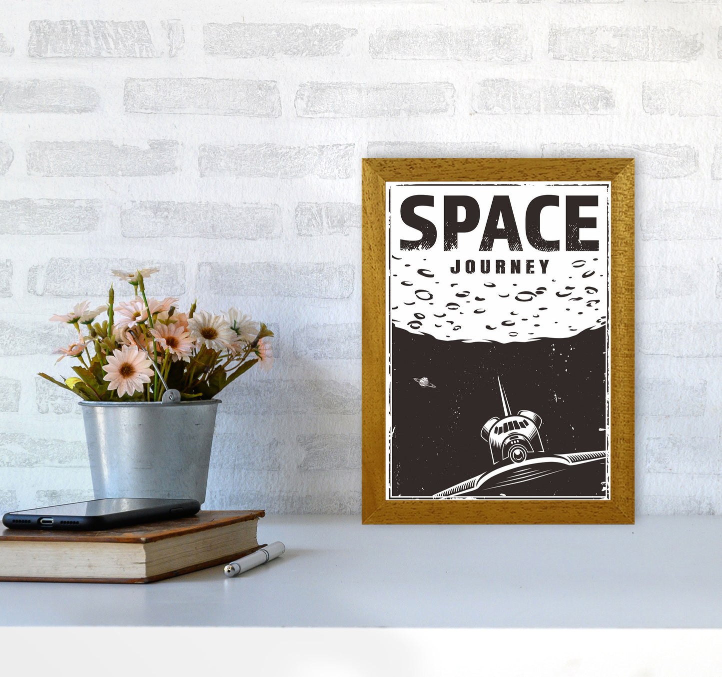 Outer Space Series - #20 Art Print by Jason Stanley A4 Print Only