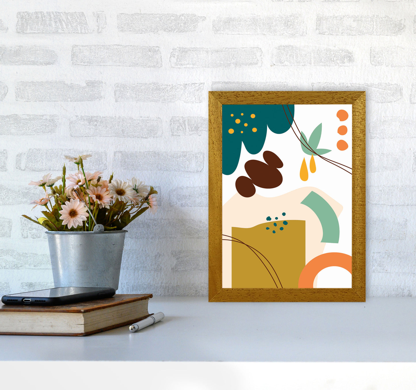 Abstract Expression II Art Print by Jason Stanley A4 Print Only