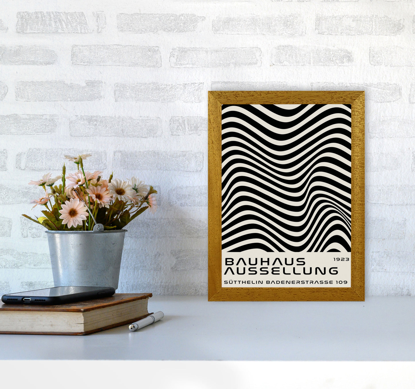 Bauhaus Black And White Art Print by Jason Stanley A4 Print Only