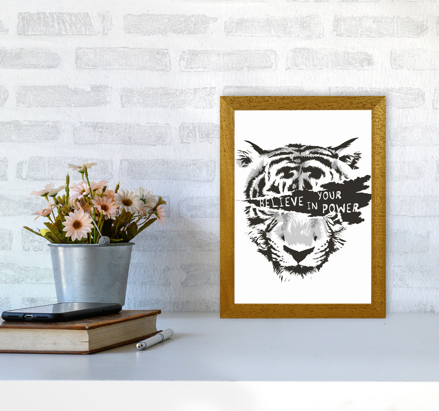 Believe In Your Power Art Print by Jason Stanley A4 Print Only