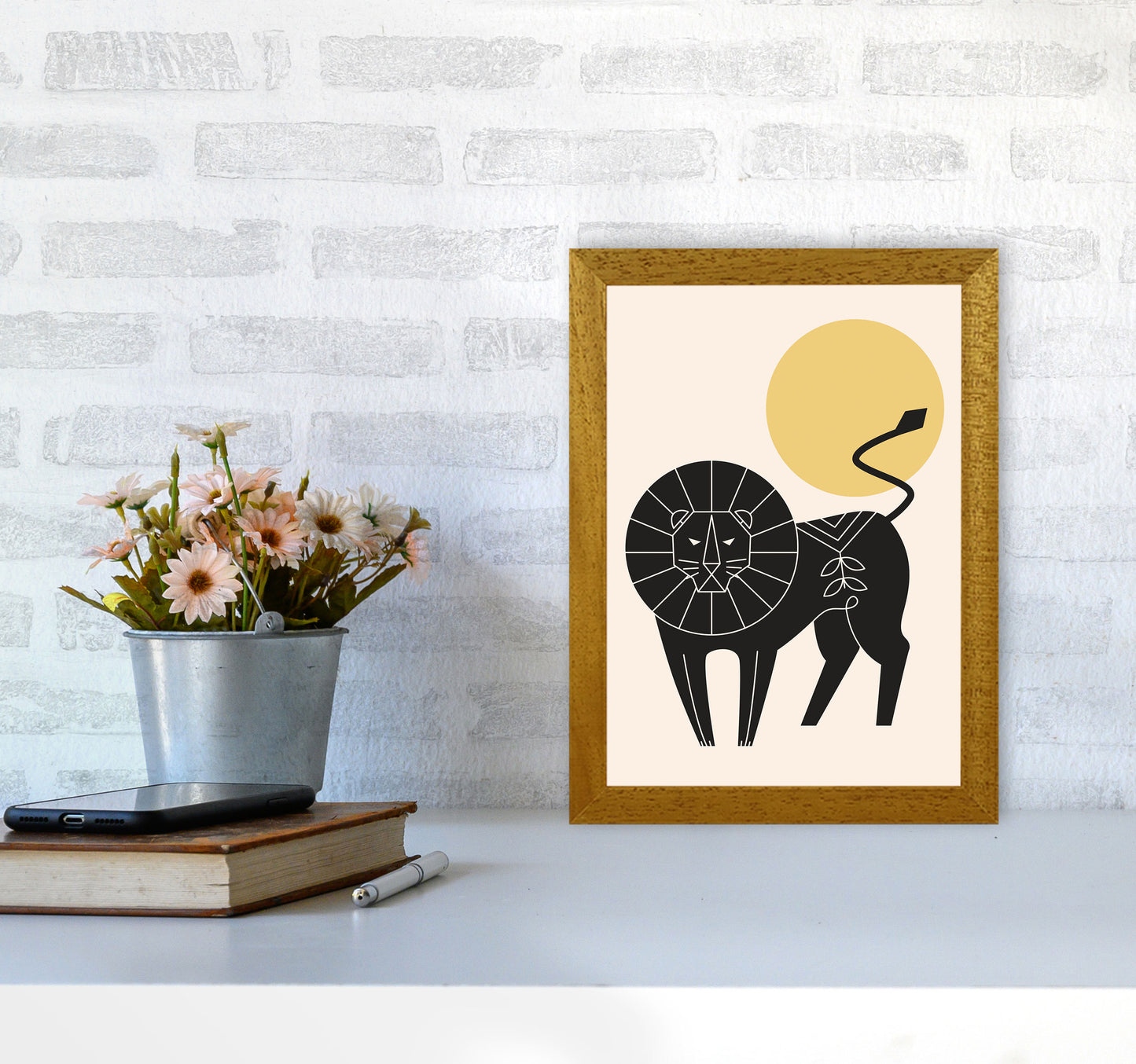 King Of The Jungle Art Print by Jason Stanley A4 Print Only