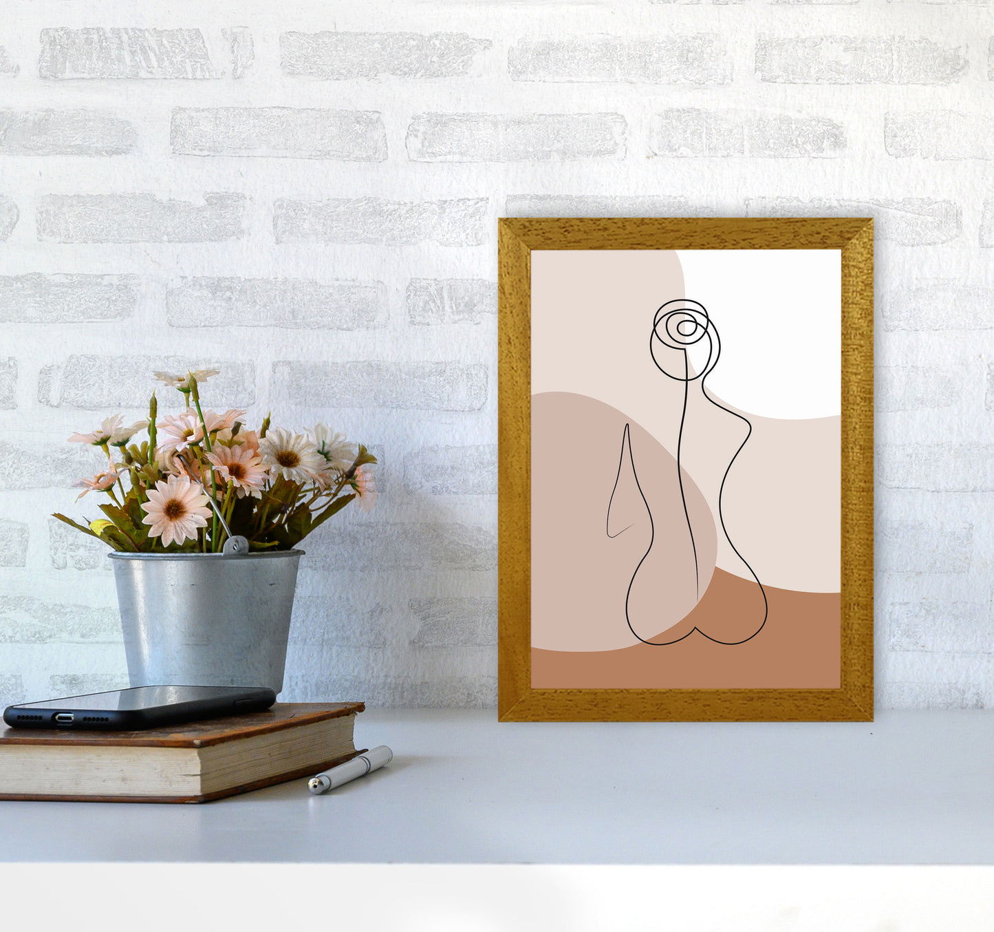 Female Figure III Art Print by Jason Stanley A4 Print Only