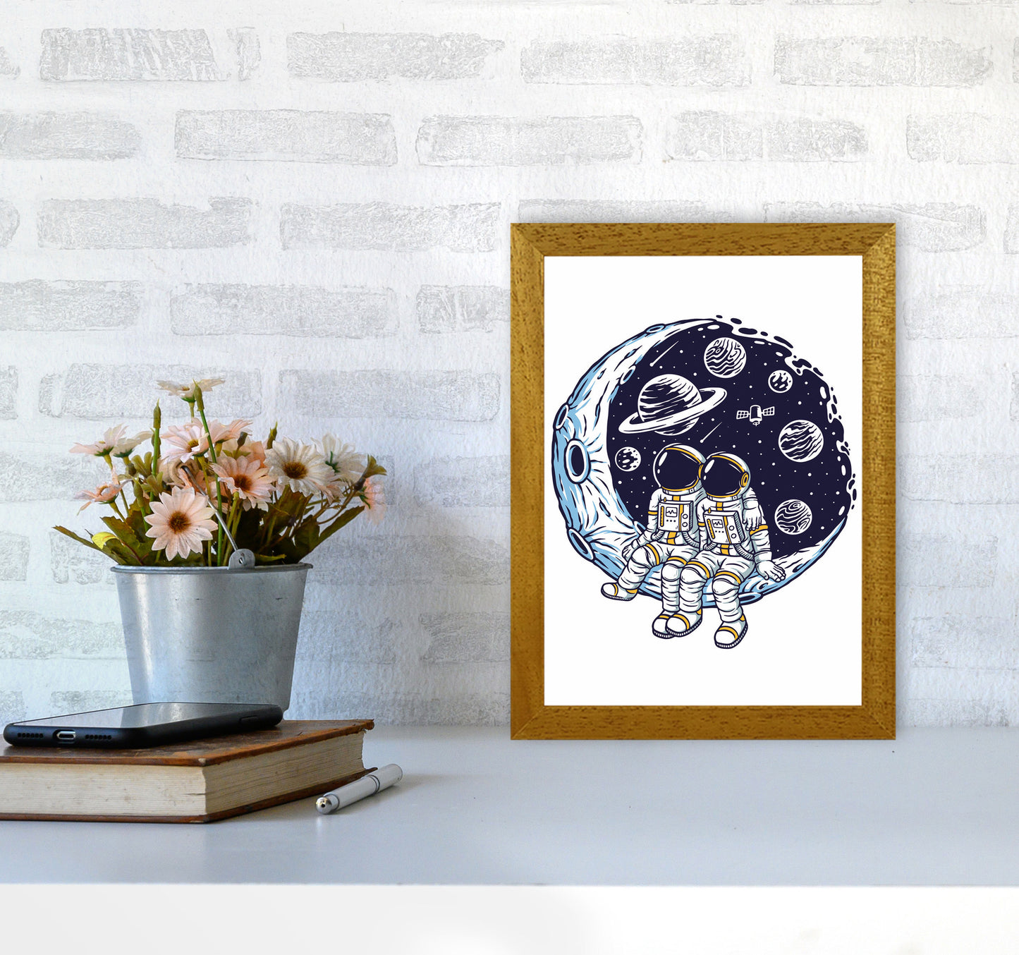 Best Friends Art Print by Jason Stanley A4 Print Only