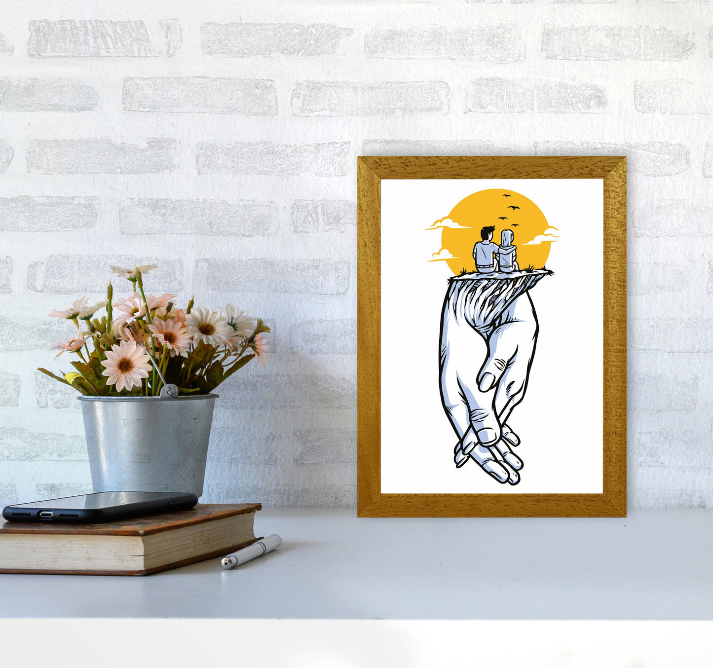 Date Night Art Print by Jason Stanley A4 Print Only