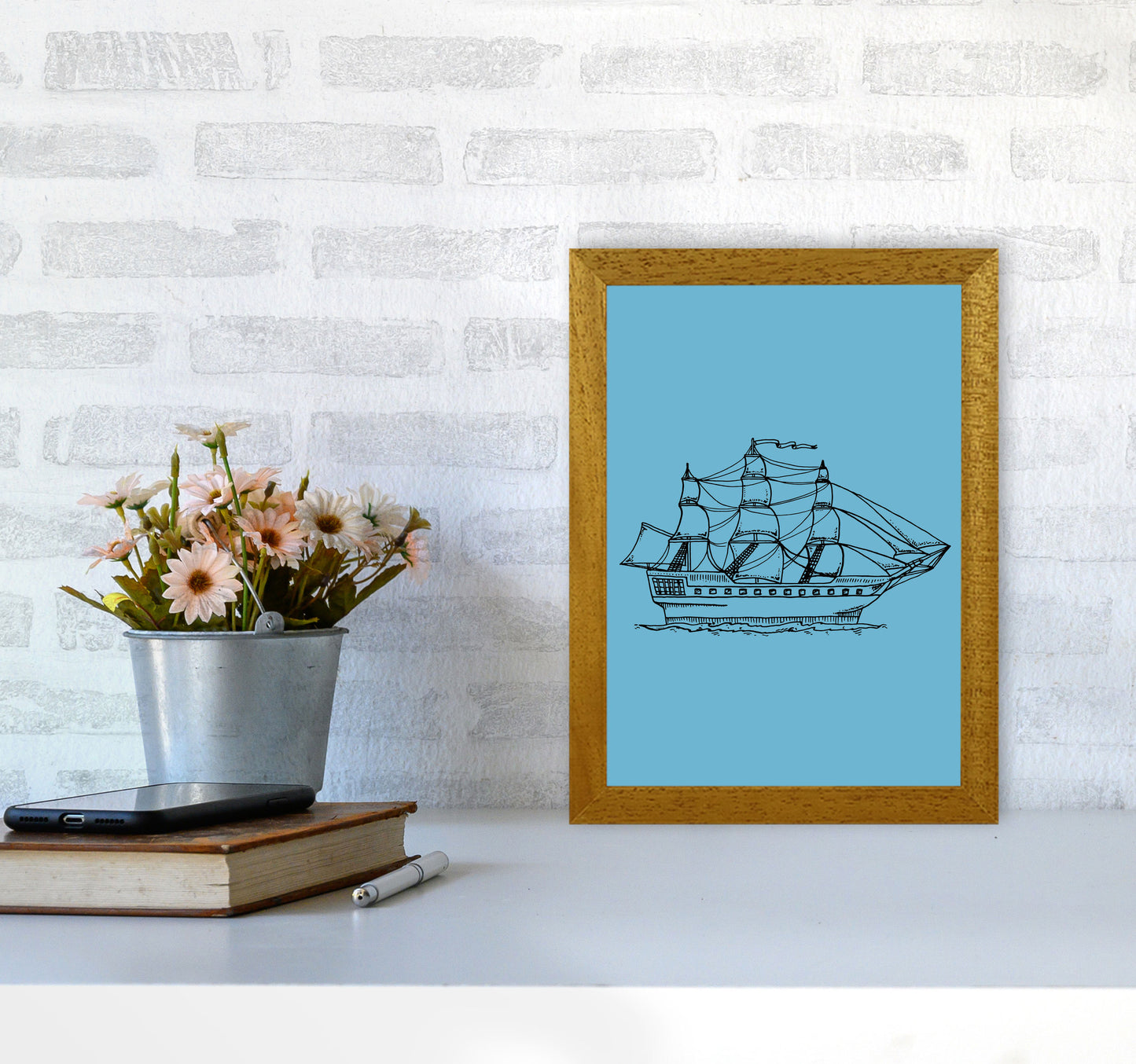 Above Sea Art Print by Jason Stanley A4 Print Only
