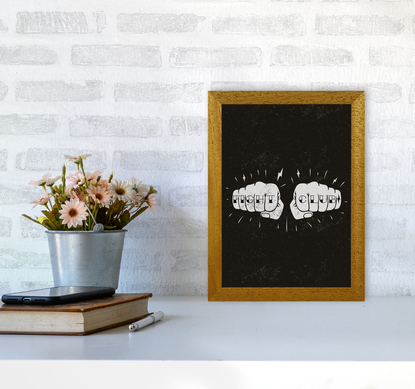 Fight Club Art Print by Jason Stanley A4 Print Only