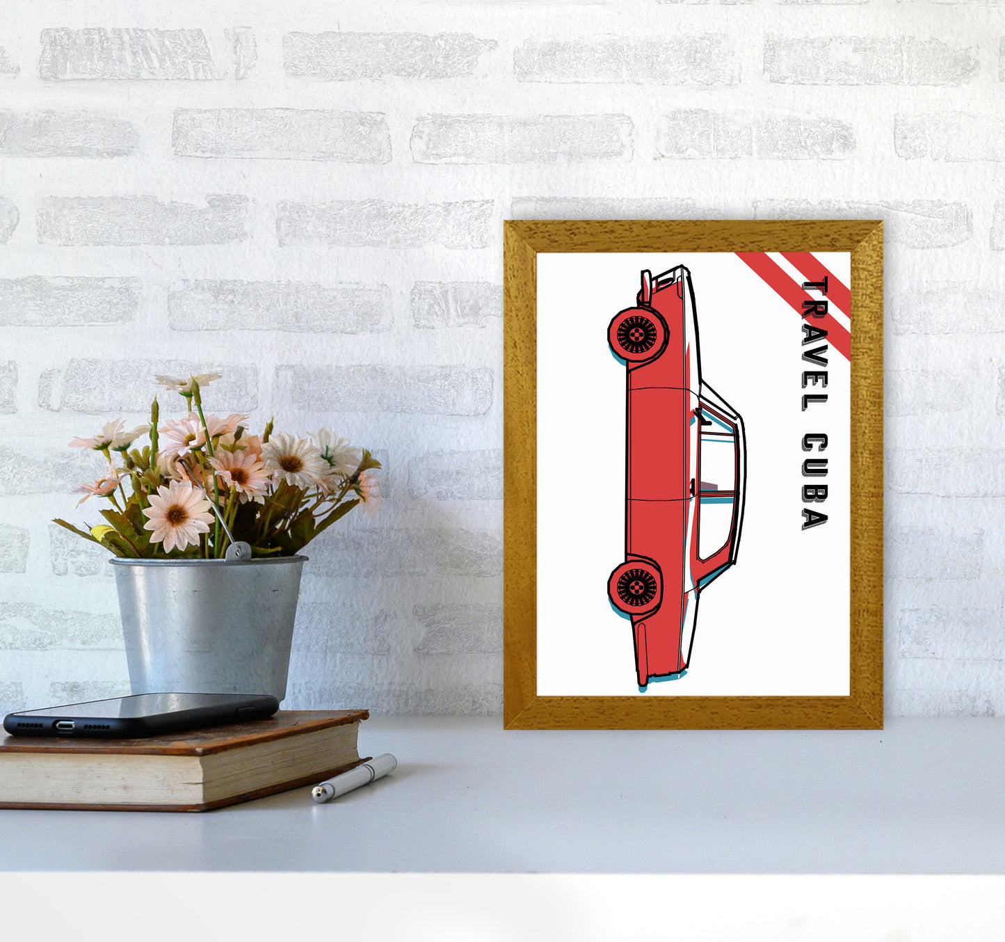 Travel Cuba Art Print by Jason Stanley A4 Print Only