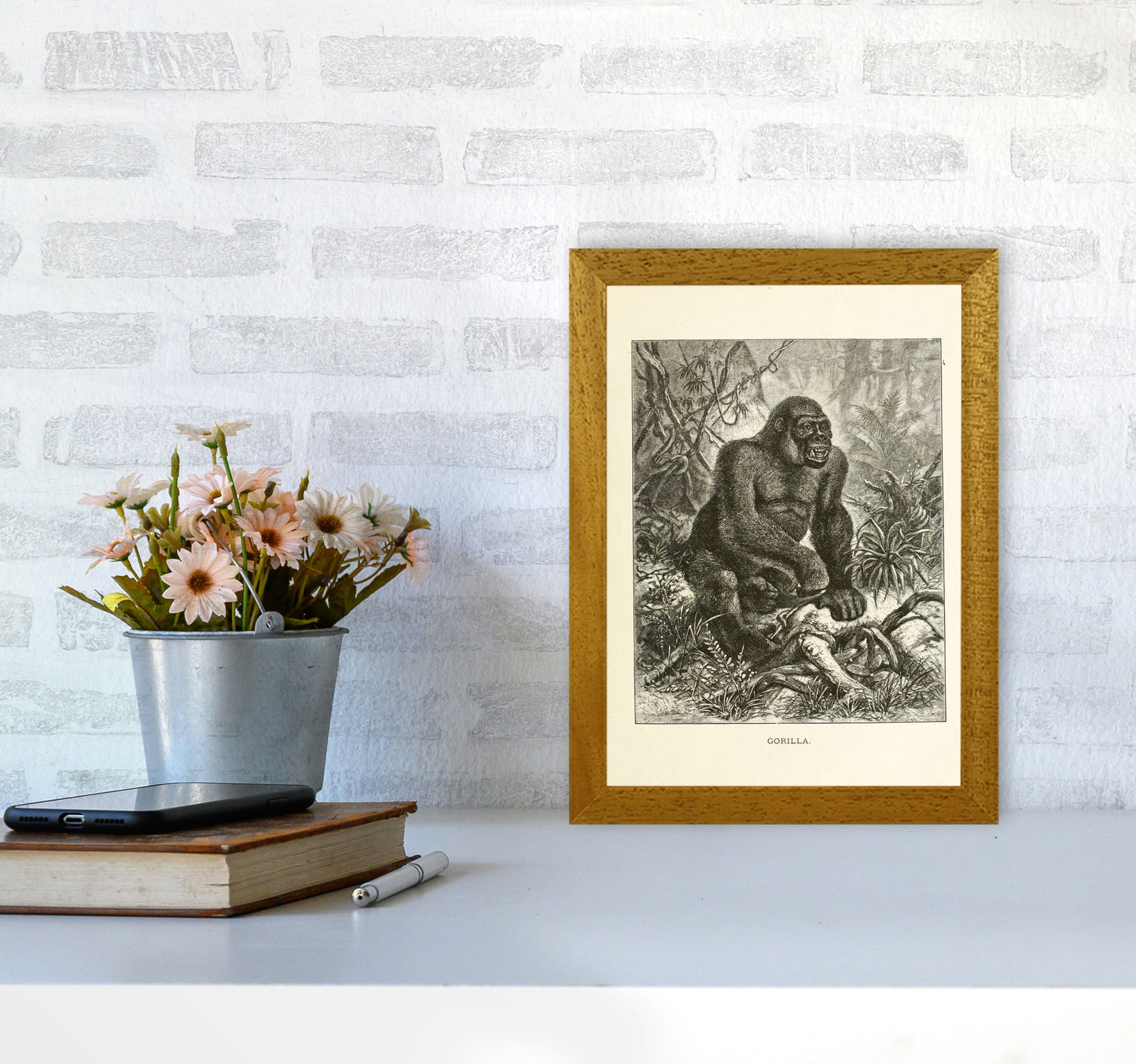 The Other King Of The Jungle Art Print by Jason Stanley A4 Print Only